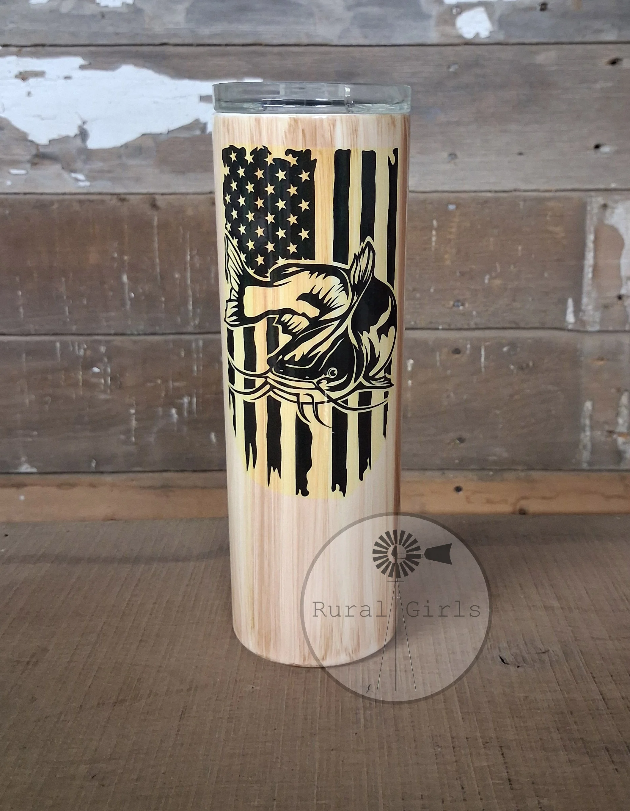 20oz Skinny Catfish Flag