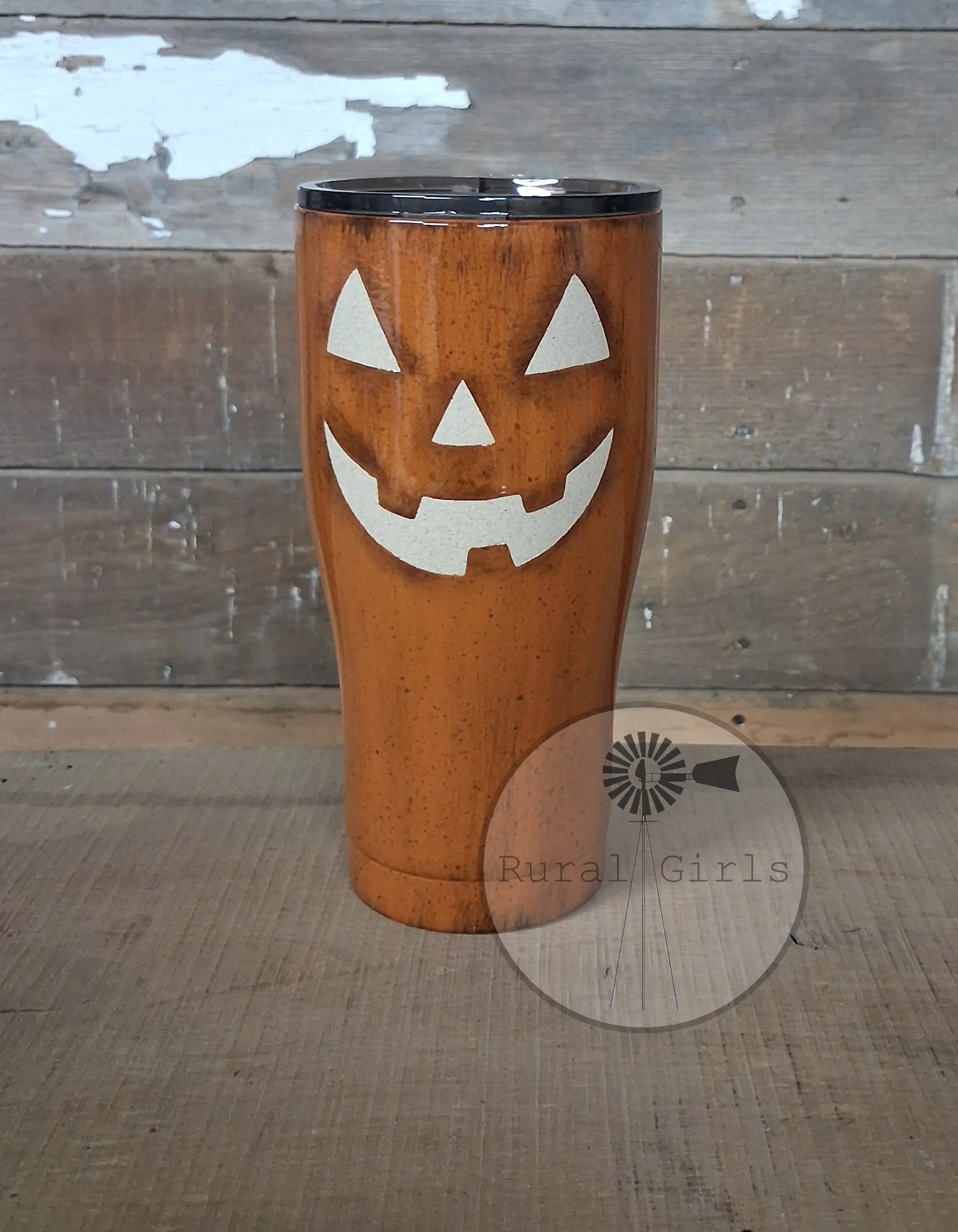 30oz Pottery Jack-O'-Lantern