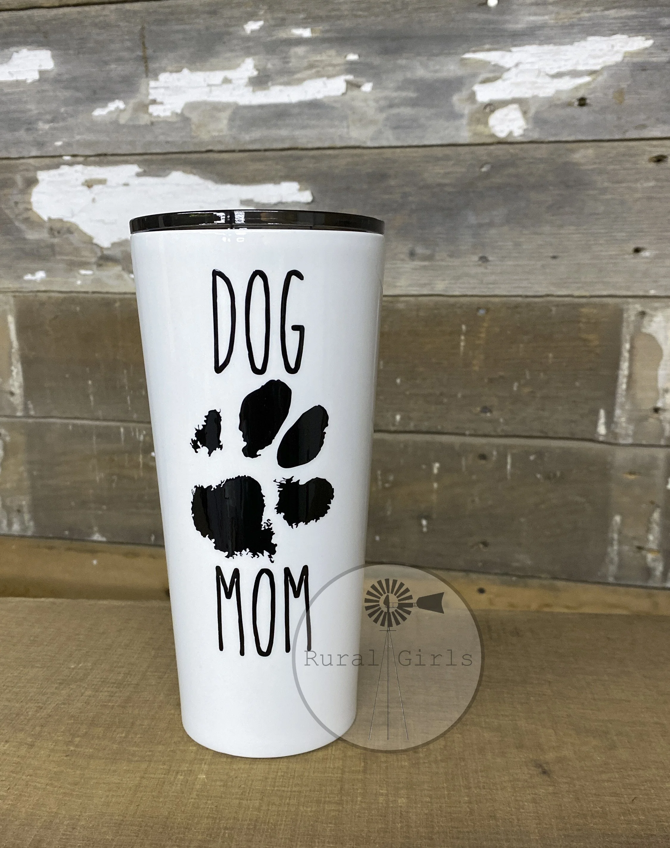 24oz Tapered - Dog Mom - Discounted, see description*
