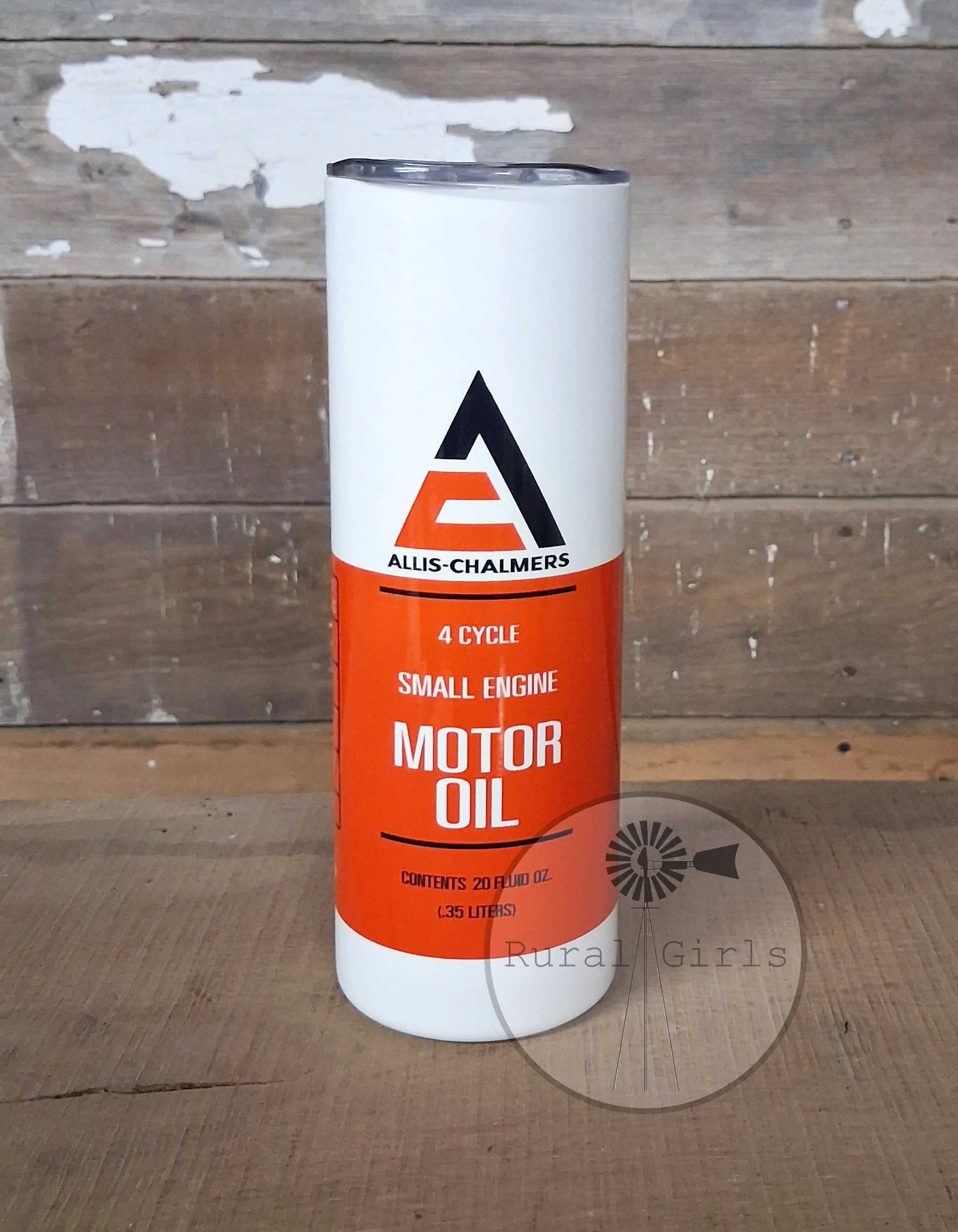 20oz Skinny - Allis Chalmers Motor Oil