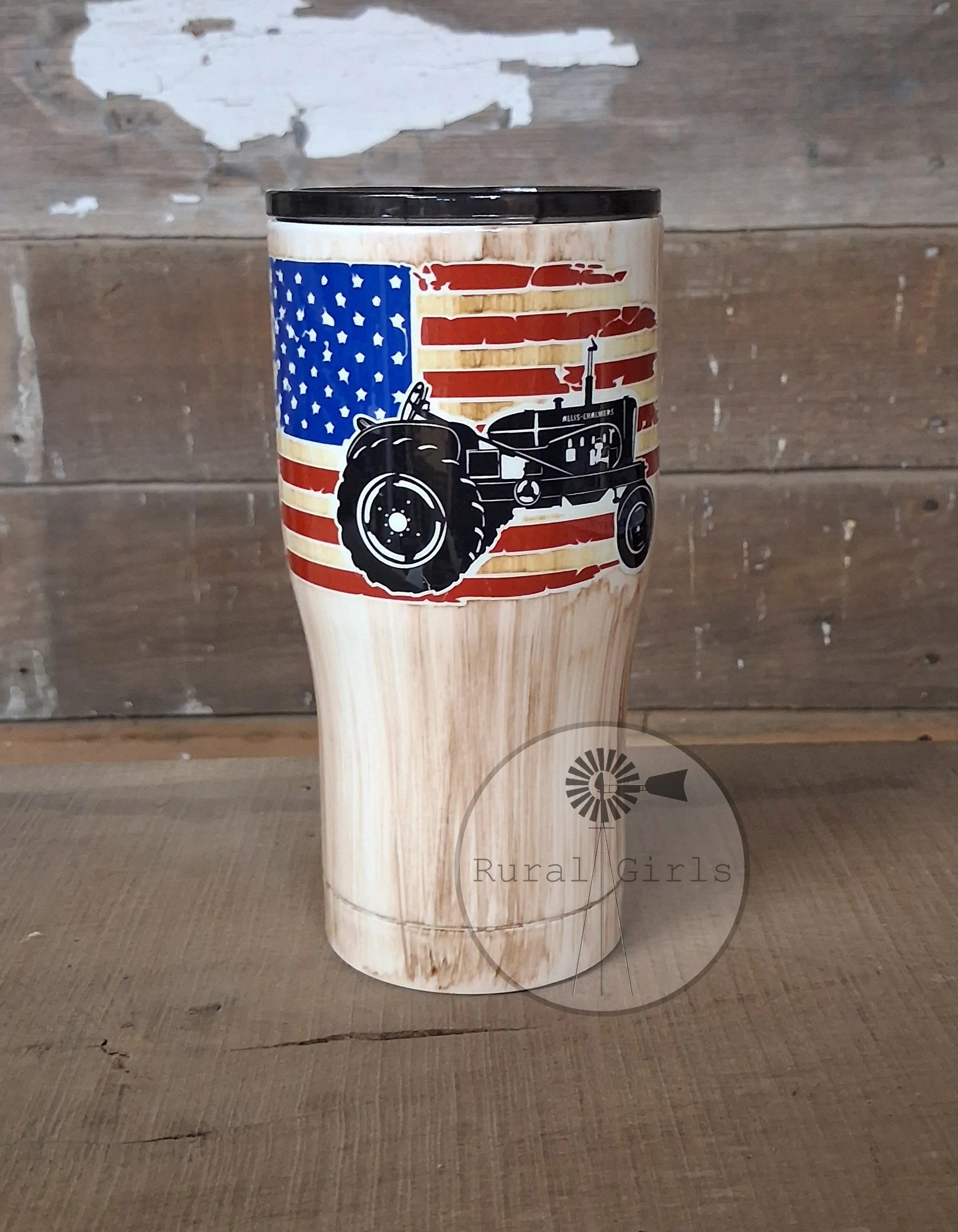 20oz Allis Chalmers Flag