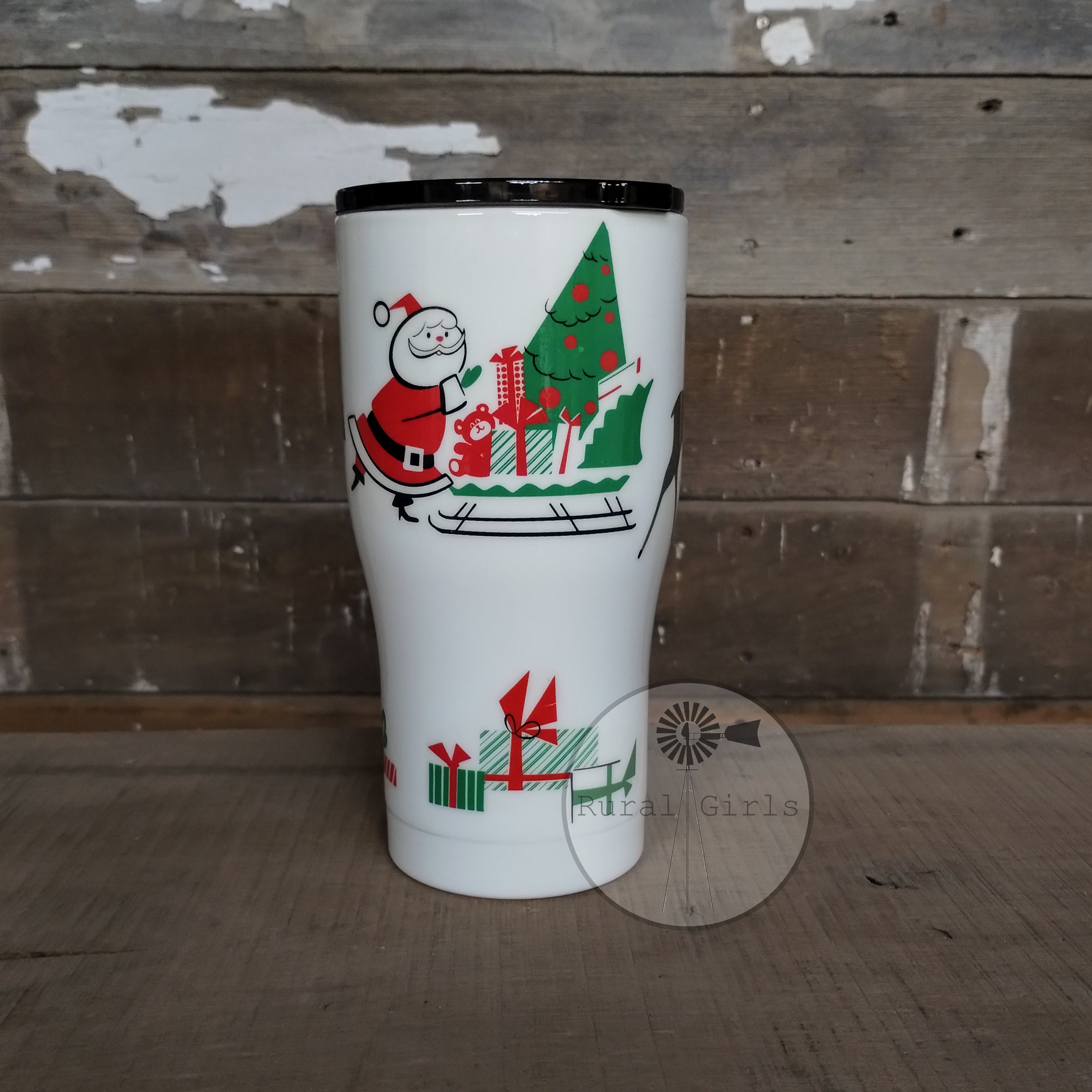 20oz Vintage Santas