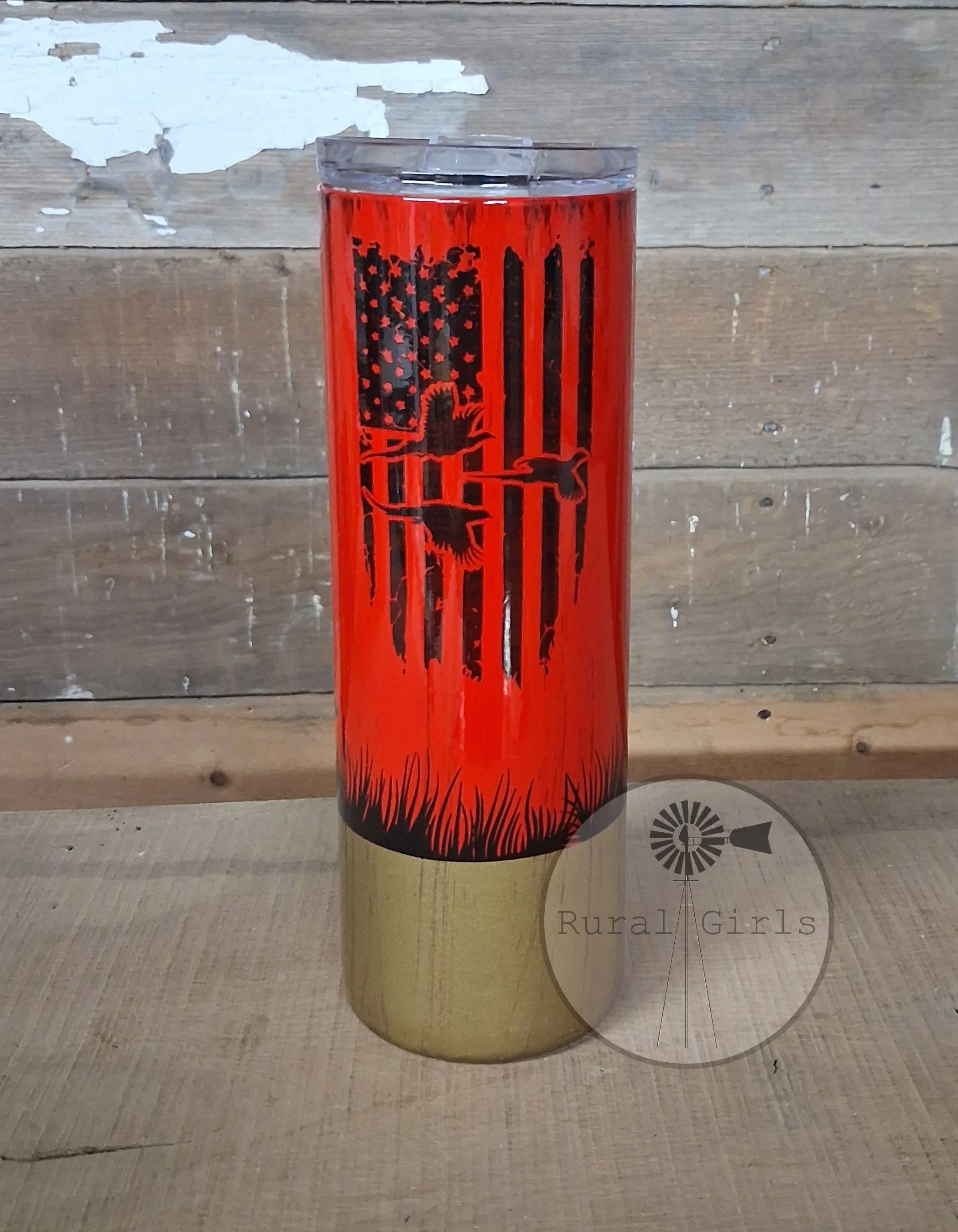 20oz Skinny - Shotgun Shell Pheasant Hunting