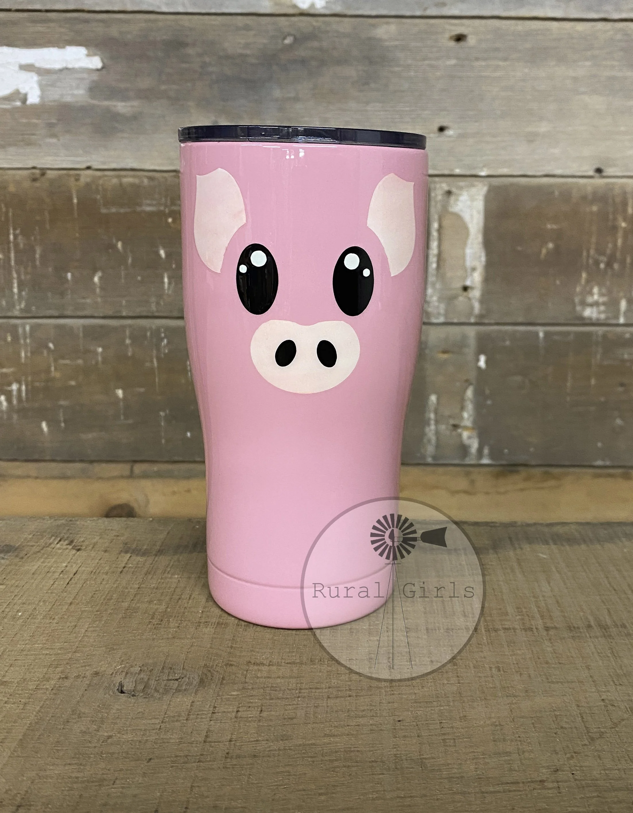 20oz Pink Pig