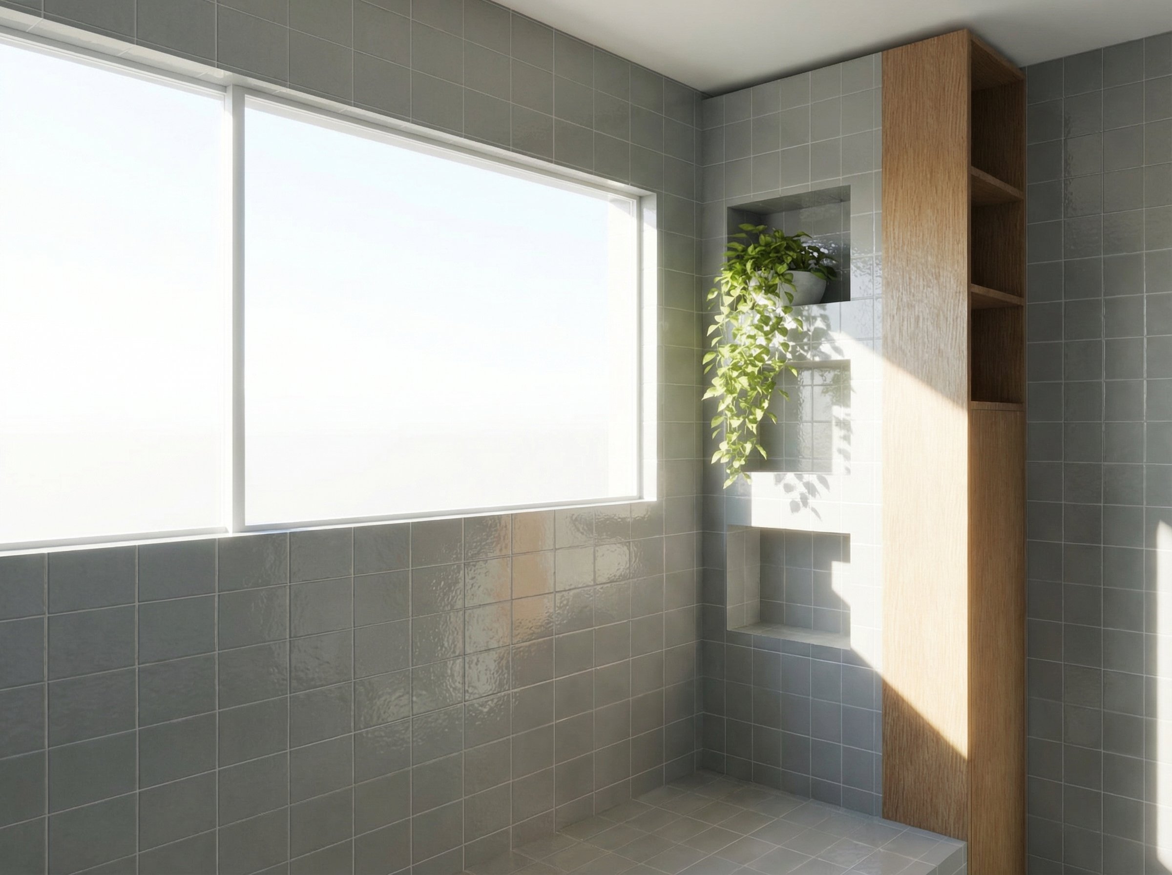 Kitchen & bath design by HART HOUS, infusing Japandi and Mid-Century influences into the homes original character.