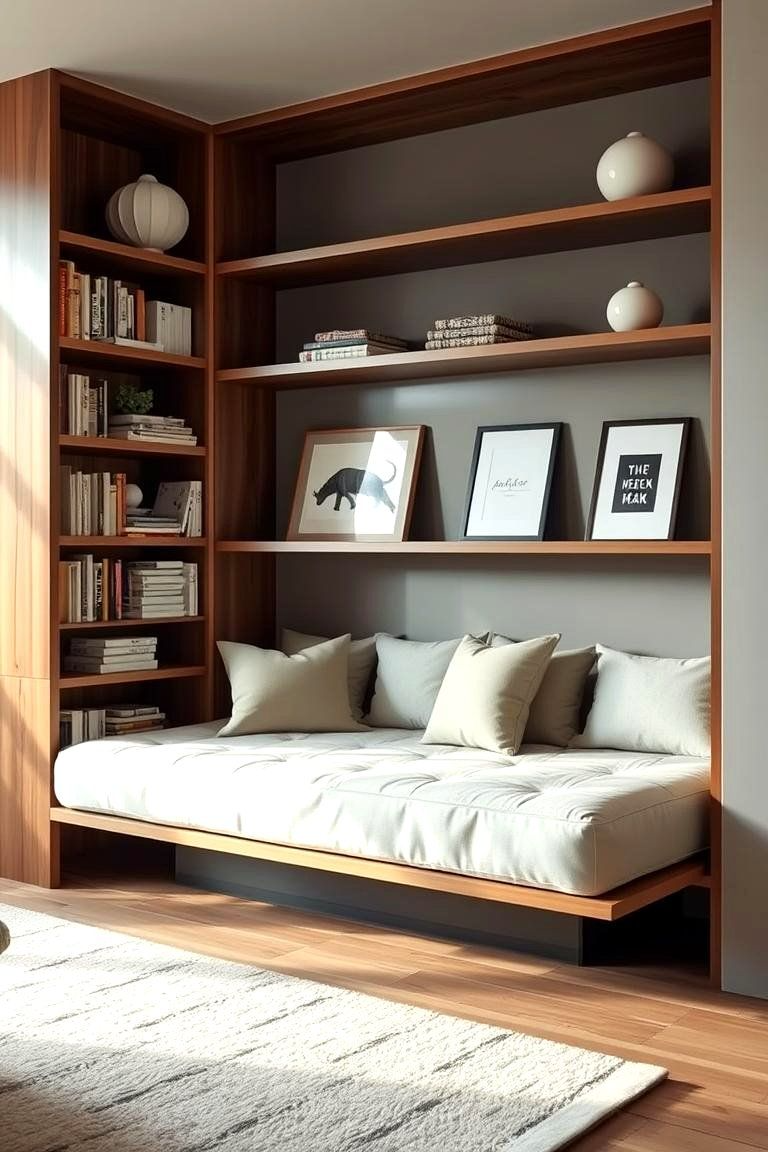 Multi-functional furniture in a small Kerrisdale condo living space