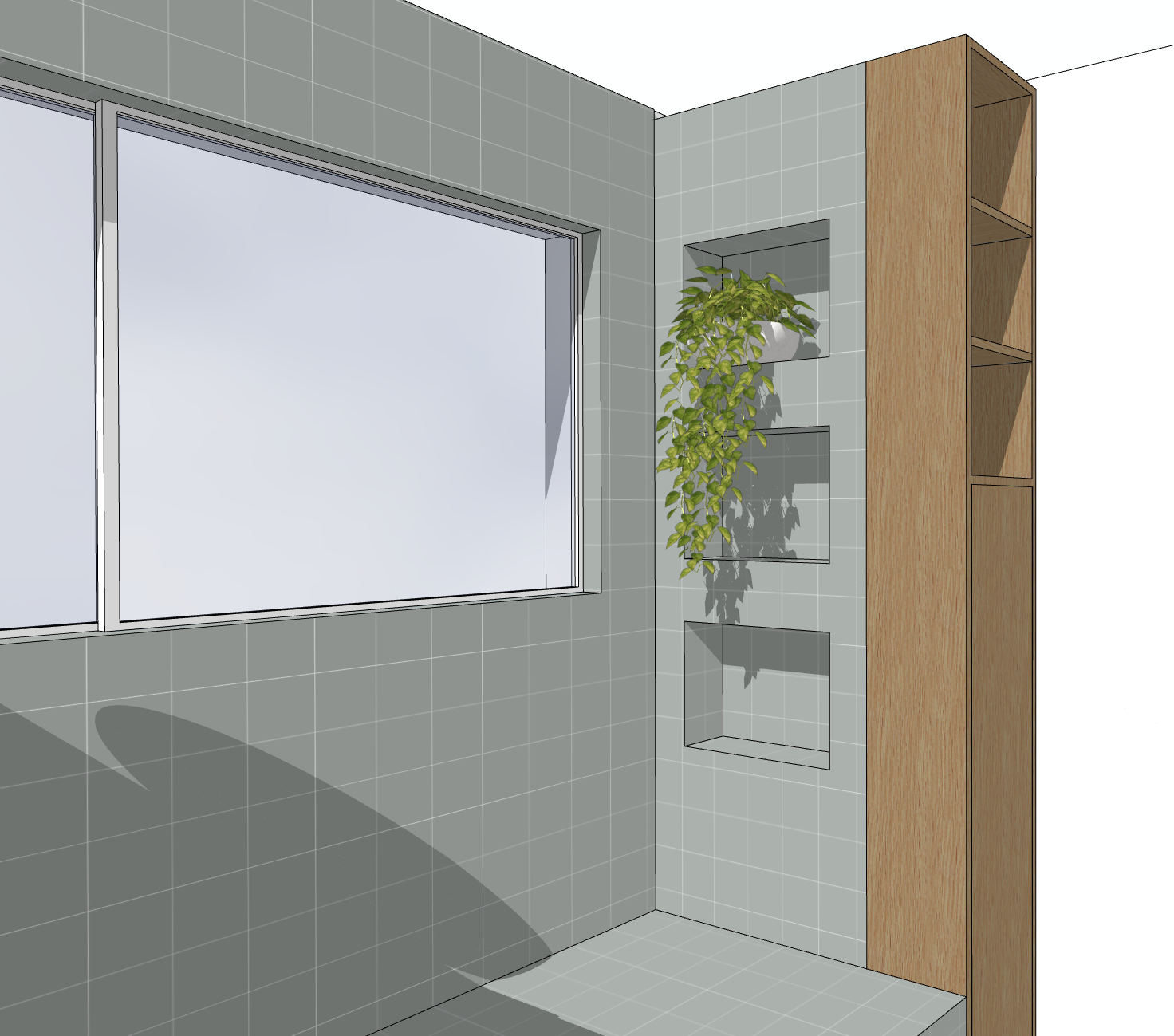 Kitchen & bath design by HART HOUS, infusing Japandi and Mid-Century influences into the homes original character.