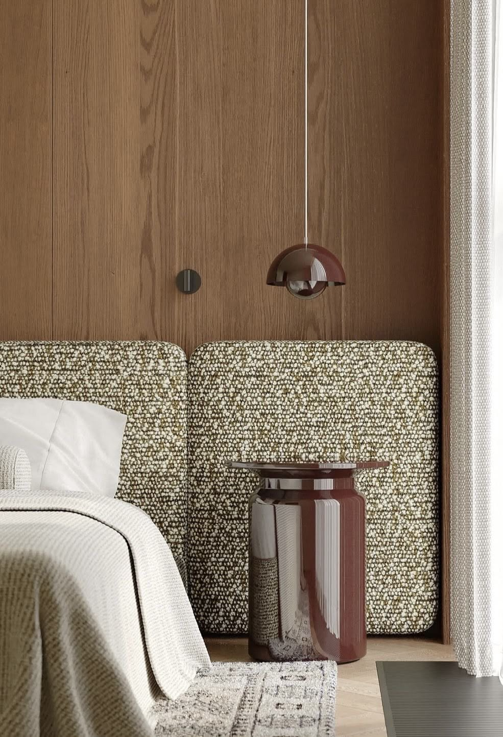 Before and after of a Vancouver bedroom refreshed through remote interior design