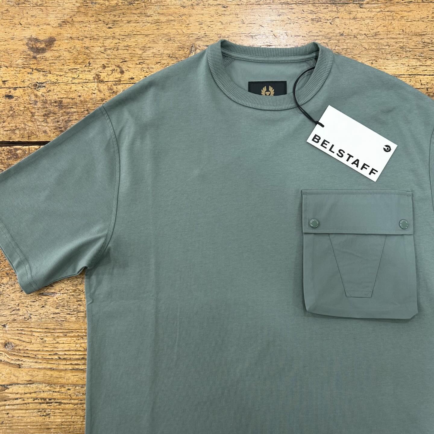 Castmaster T-shirt, available in mineral green, shell and black. 

#belstaff #castmaster #tshirt #pockettee #suttoncoldfield #spring #summervibes #birminghambusiness #supportsmallbusiness #meregreen