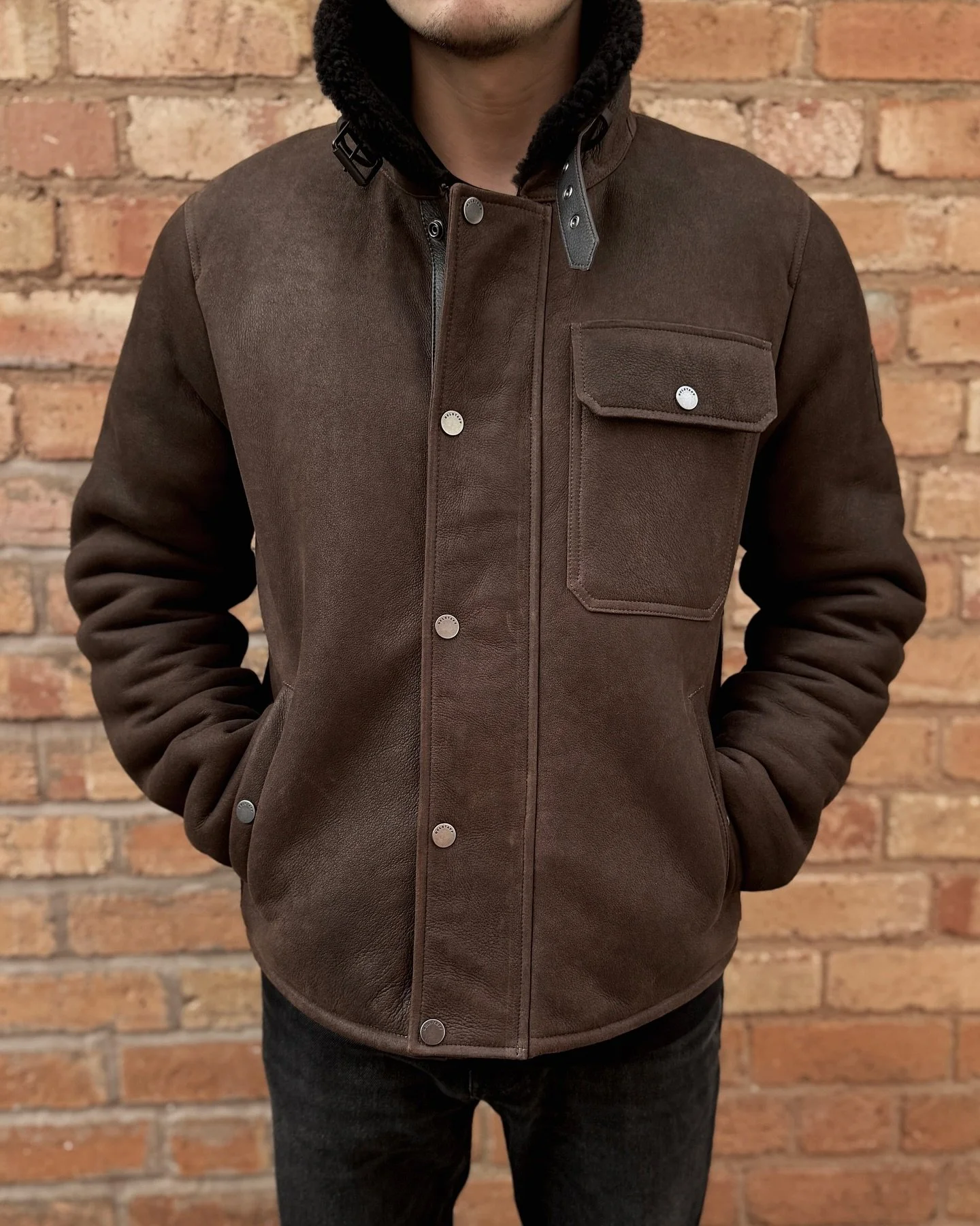 Now that it&rsquo;s really starting to feel Autumnal, here&rsquo;s a round up of new pieces that have landed in store.
&nbsp;
1. Crafted for cold-weather layering, this premium Italian merino shearling leather from Belstaff is built for enduring wear