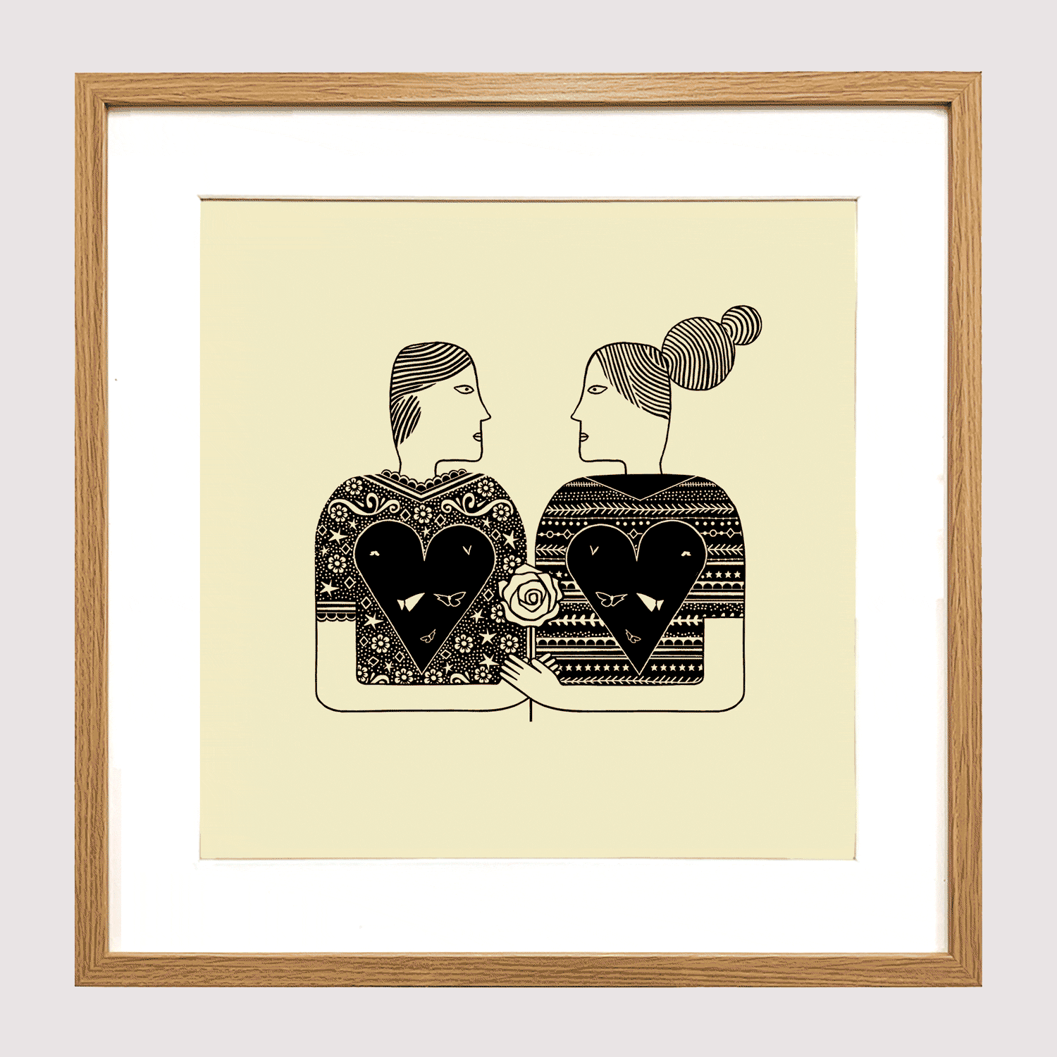 Flutterings - Augmented Reality Print