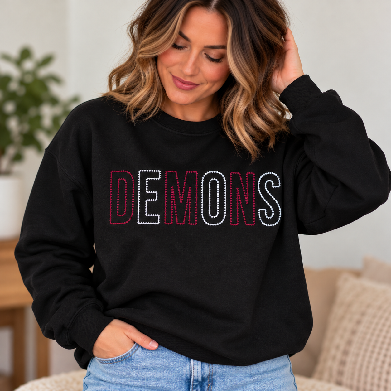 Cozy DEMONS Sweatshirt Portrait.png
