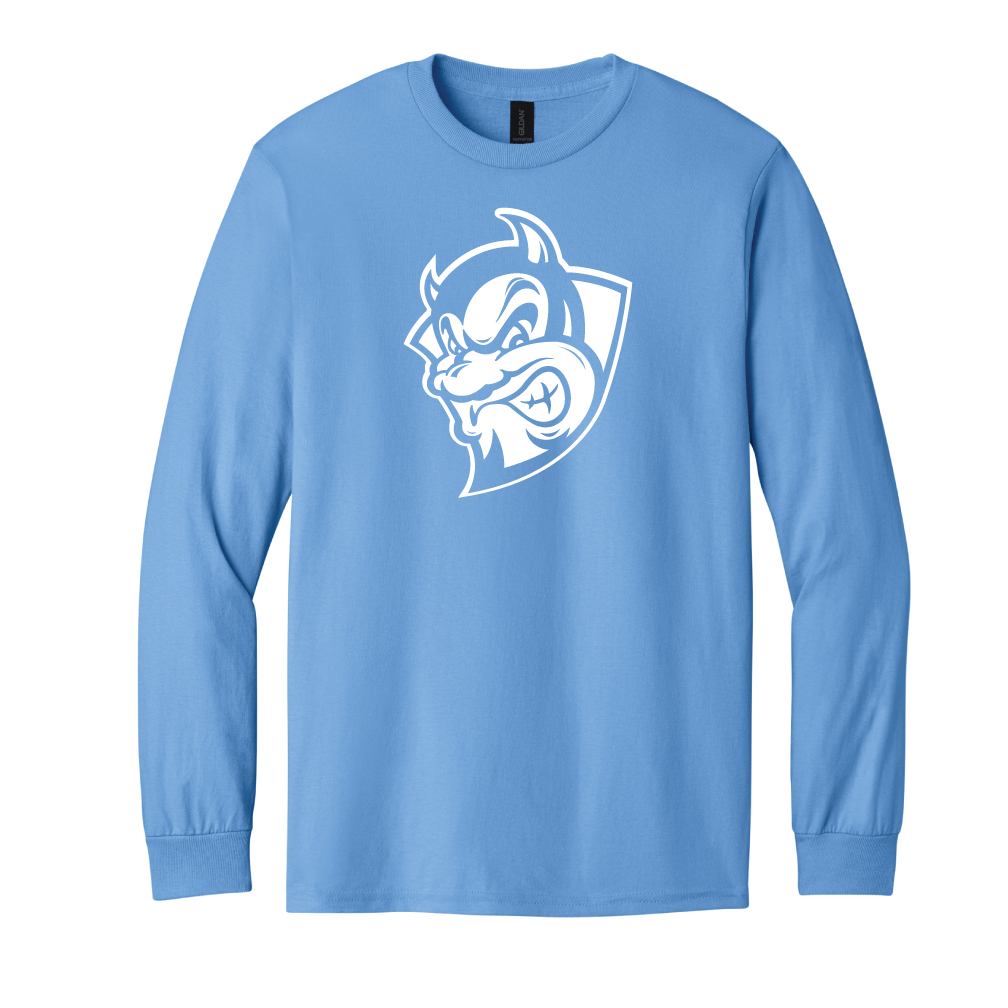 Youth Long Sleeve Tee - Blue Demons