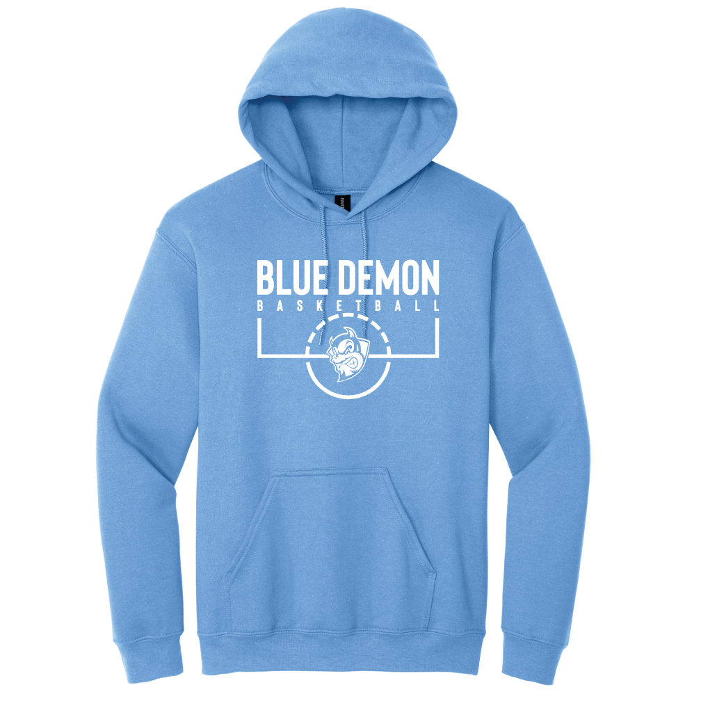 Youth Fleece Hoodie - Blue Demons