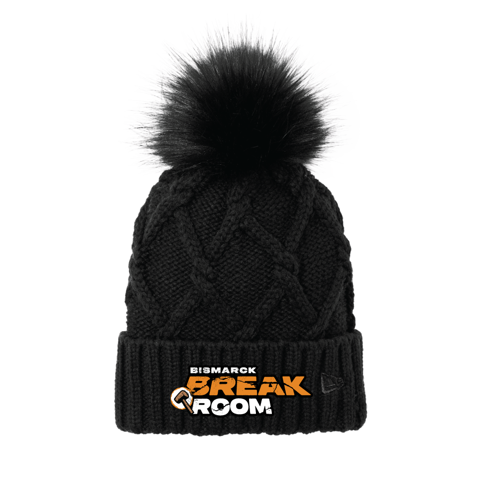 NE Pom Beanie - Bismarck Break Room