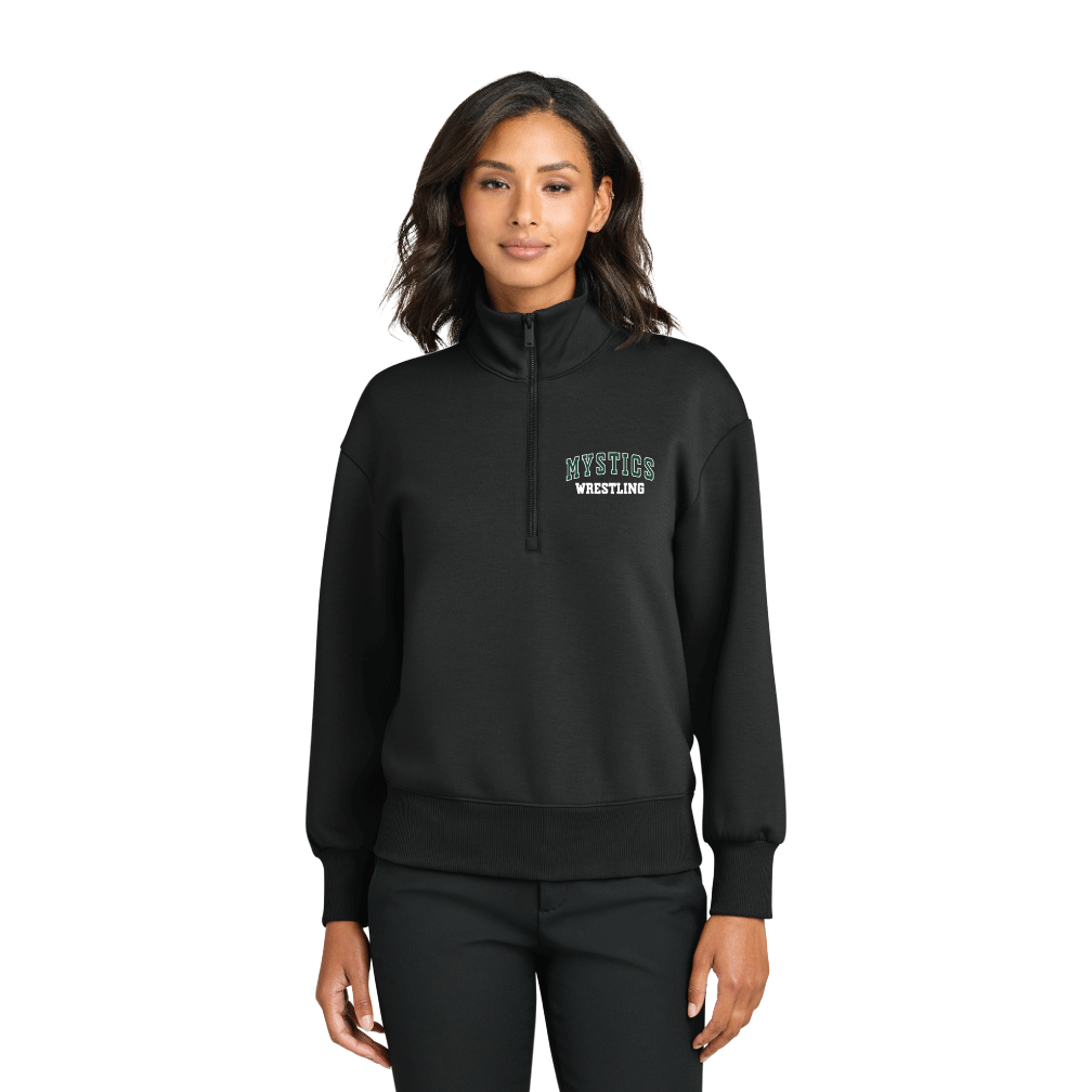 M&M Ladies 1/4 Zip - BSC Wrestling
