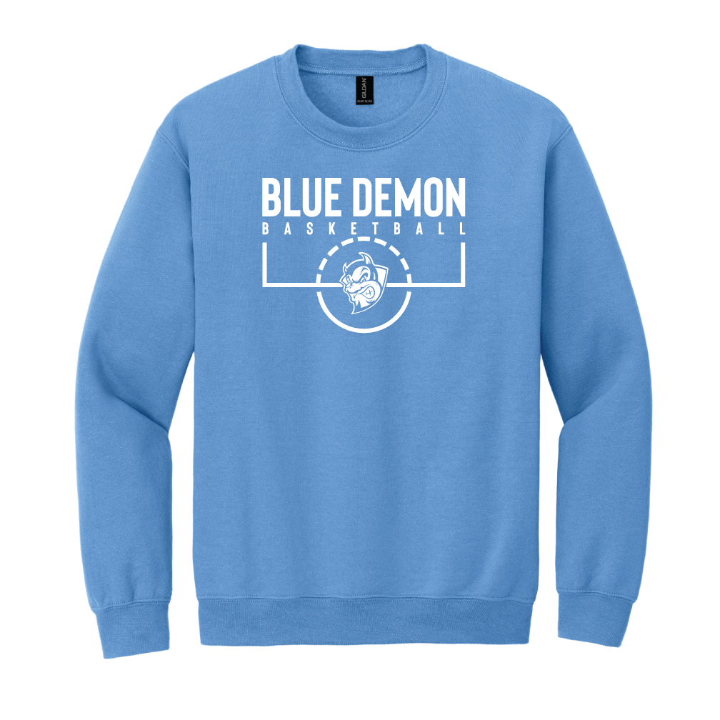 Fleece Crewneck - Blue Demons