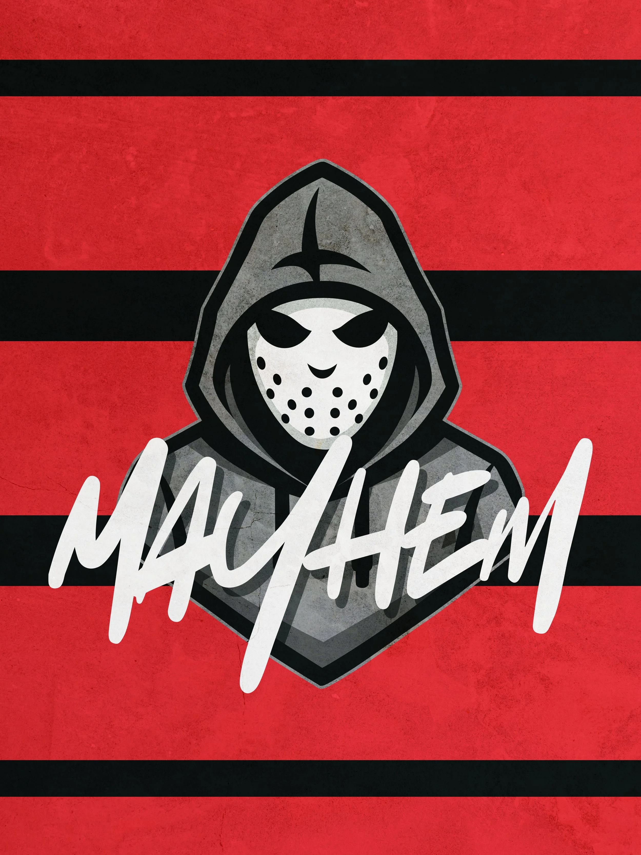 Mayhem Redline Minky Blanket