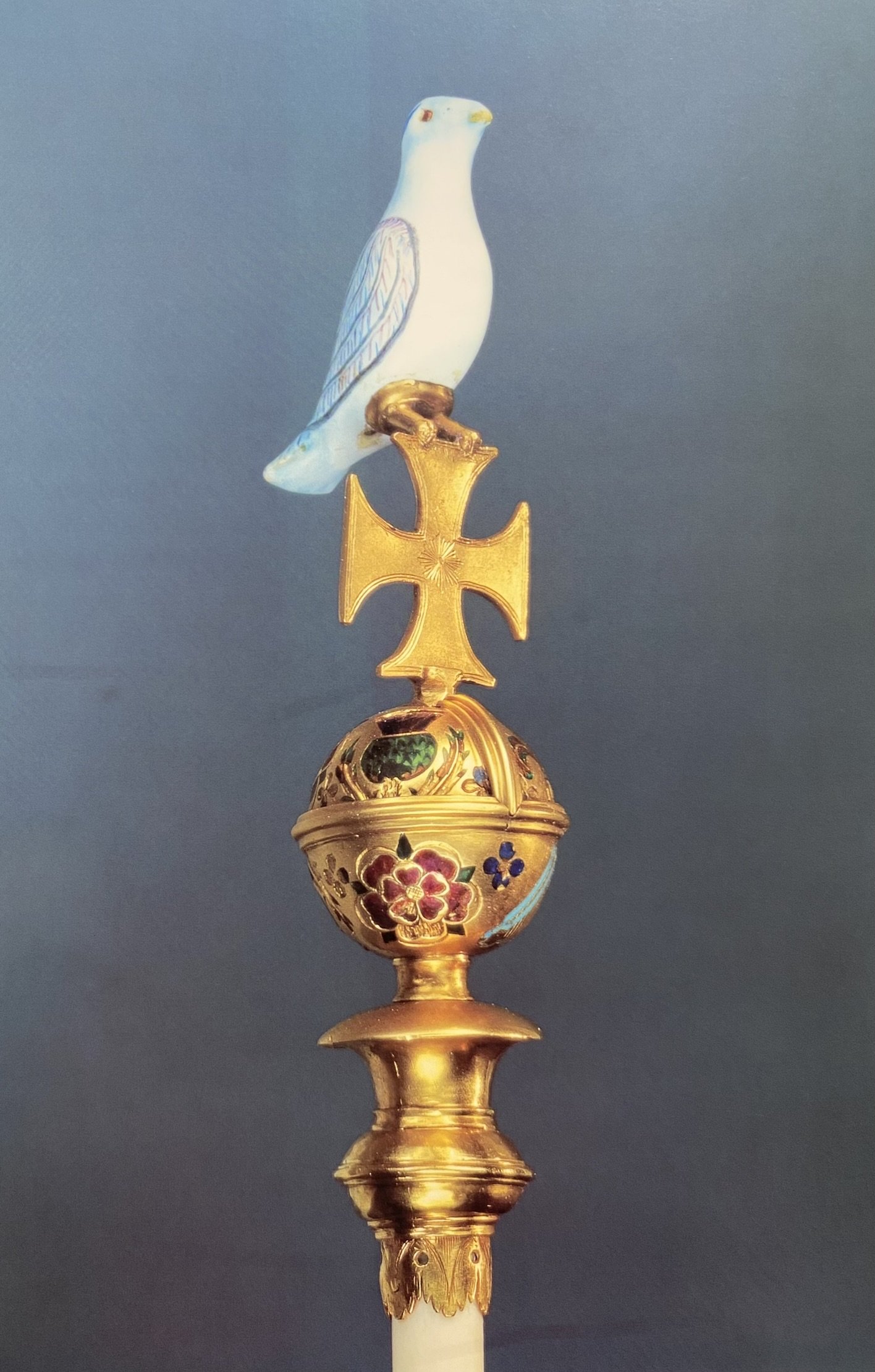 Queen Consort’s Ivory Rod with Dove