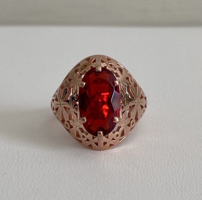 Fake ruby ring