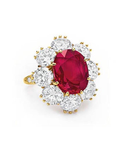 Liz Taylor's ruby ring