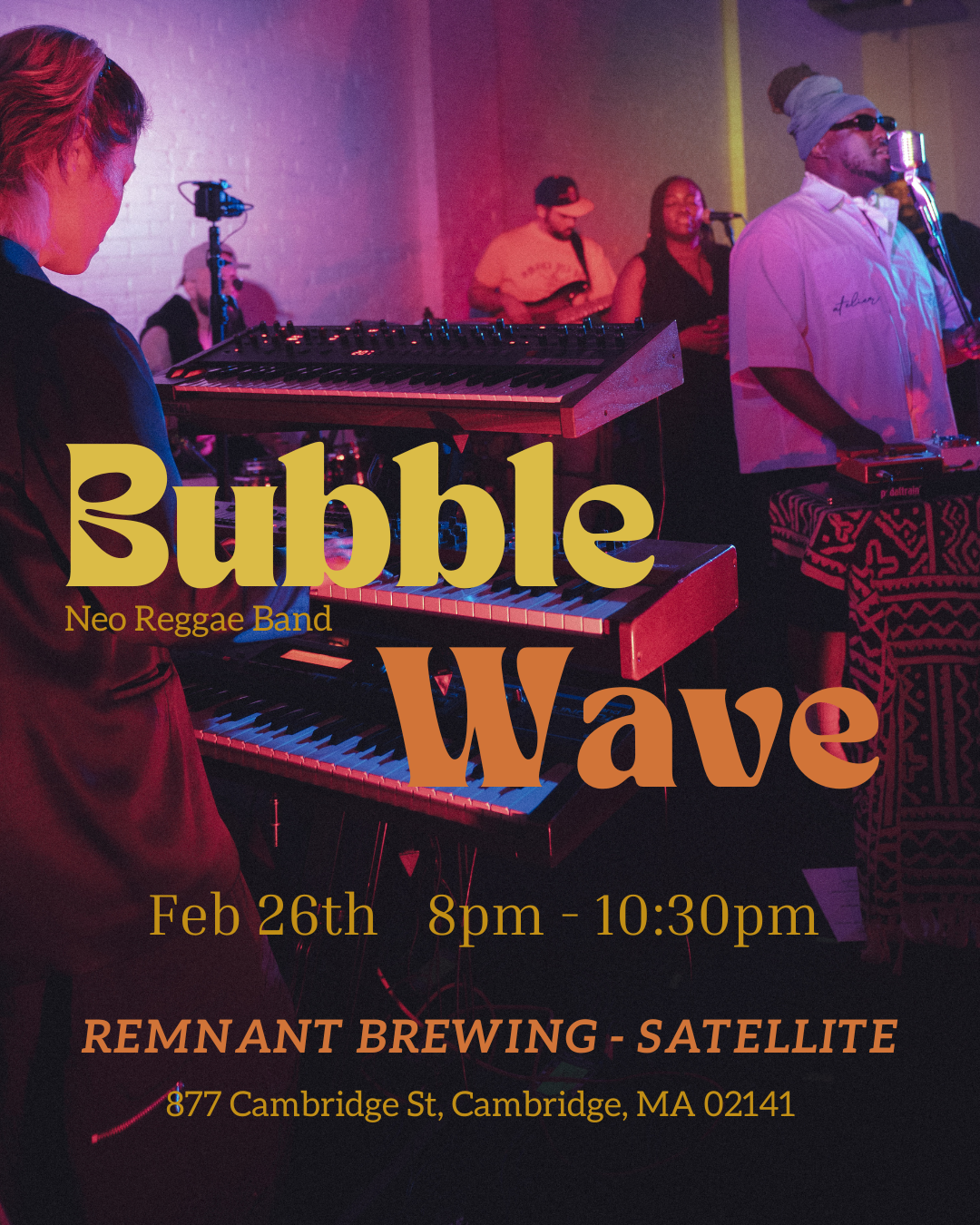 Live Music: Bubble Wave