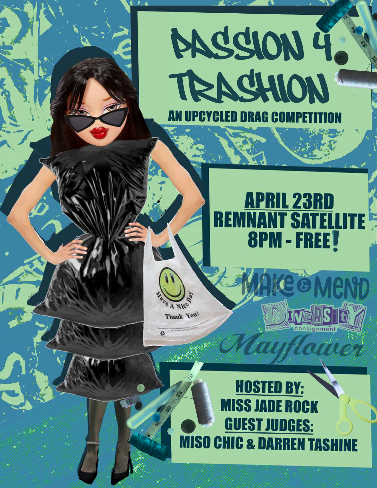LIVE SHOW: UPCYCLED DRAG FASHION SHOW