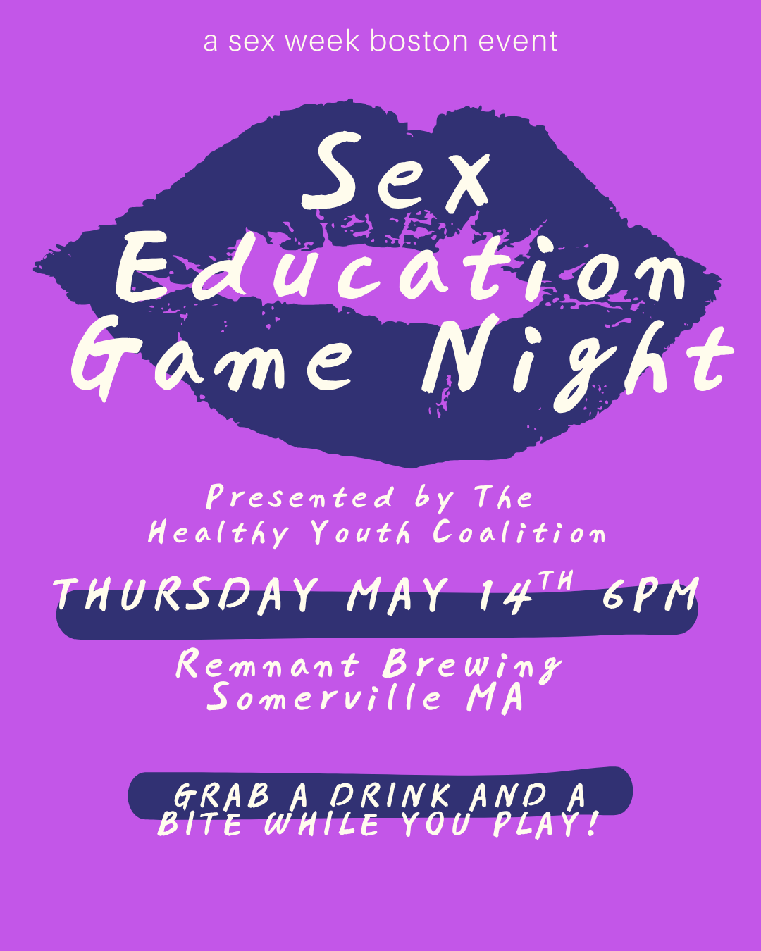 Sex Week Game Night