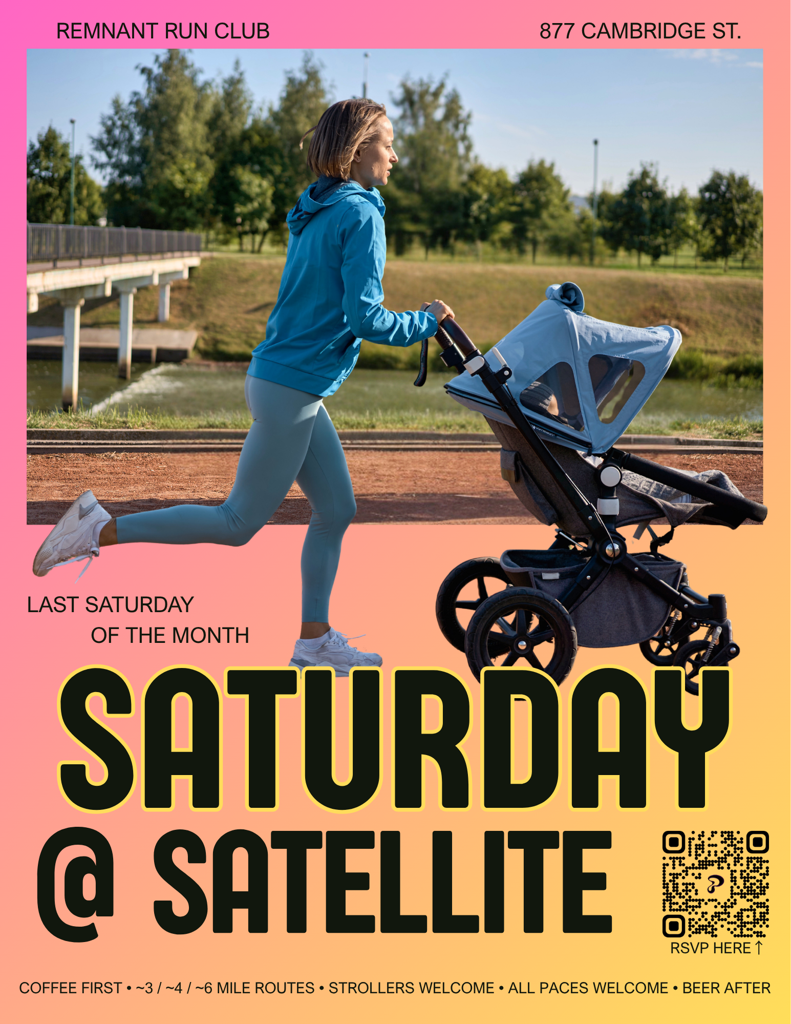 Satellite Run Club (1x / Month)