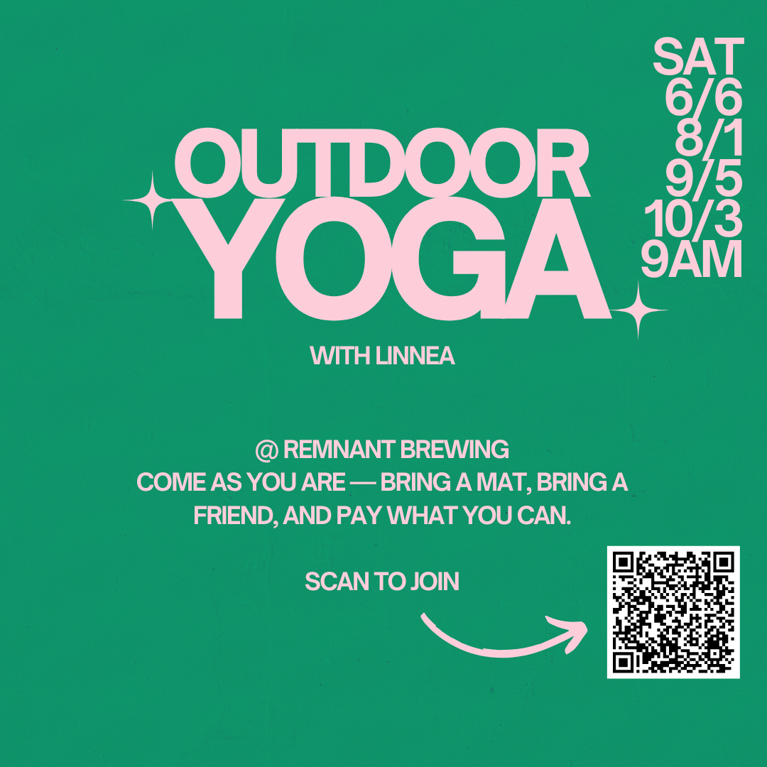 Beer Garden Yoga with Linnea
