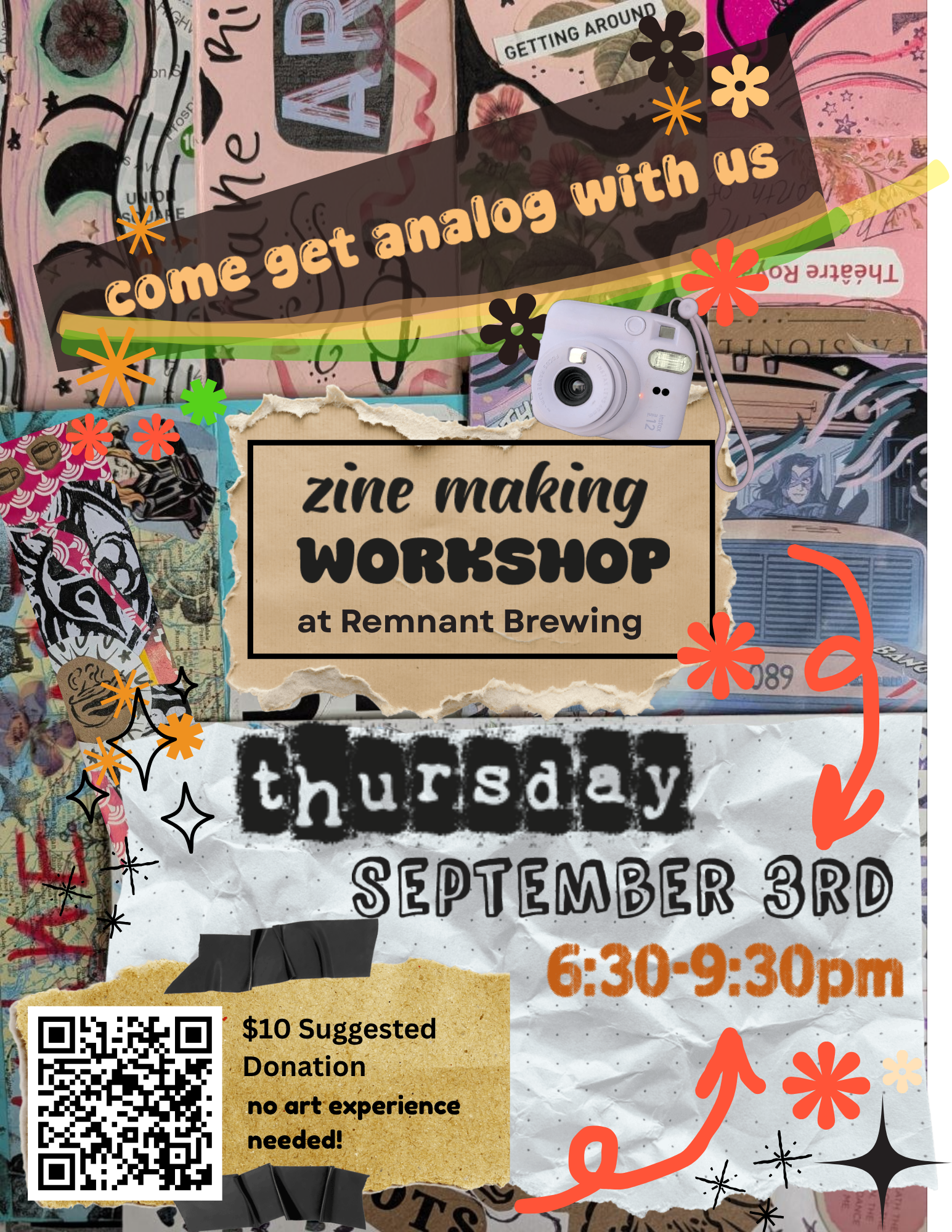 TimeStamp: Zine Making Workshop