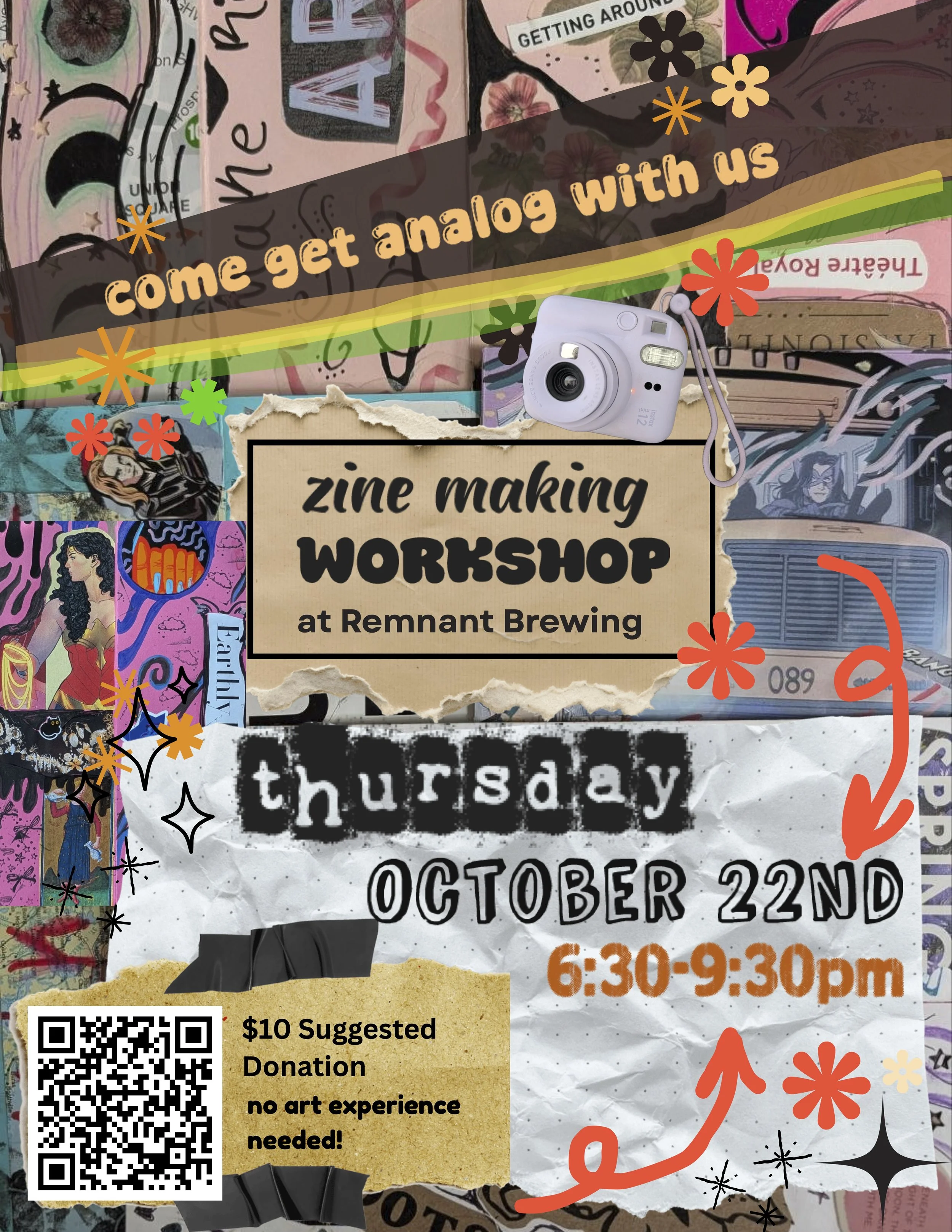 TimeStamp: Zine Making Workshop
