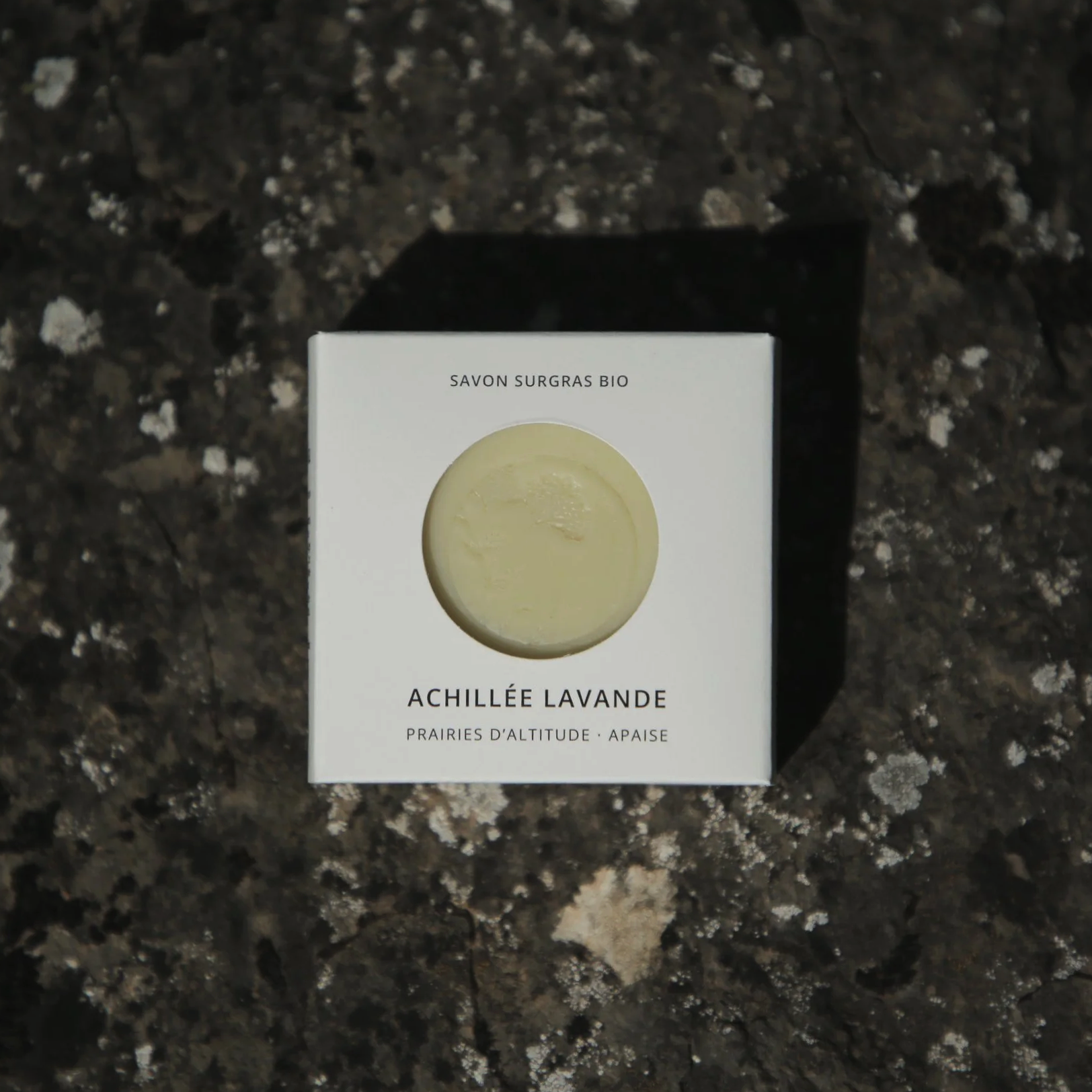 Savon surgras Achillée Lavande - Apaisant pour peaux sensibles