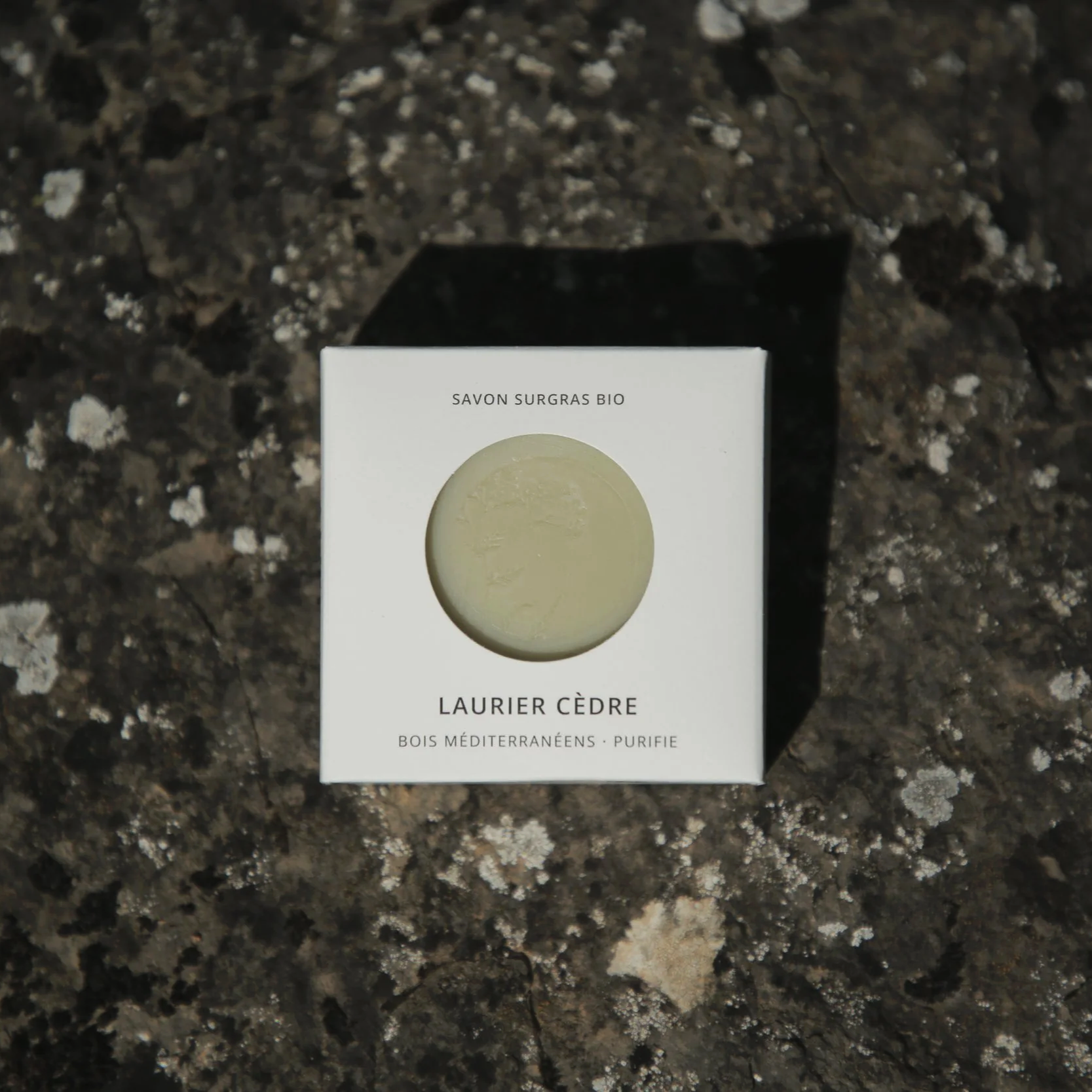 Savon surgras Laurier Cèdre - Purifiant pour peaux mixtes, grasses