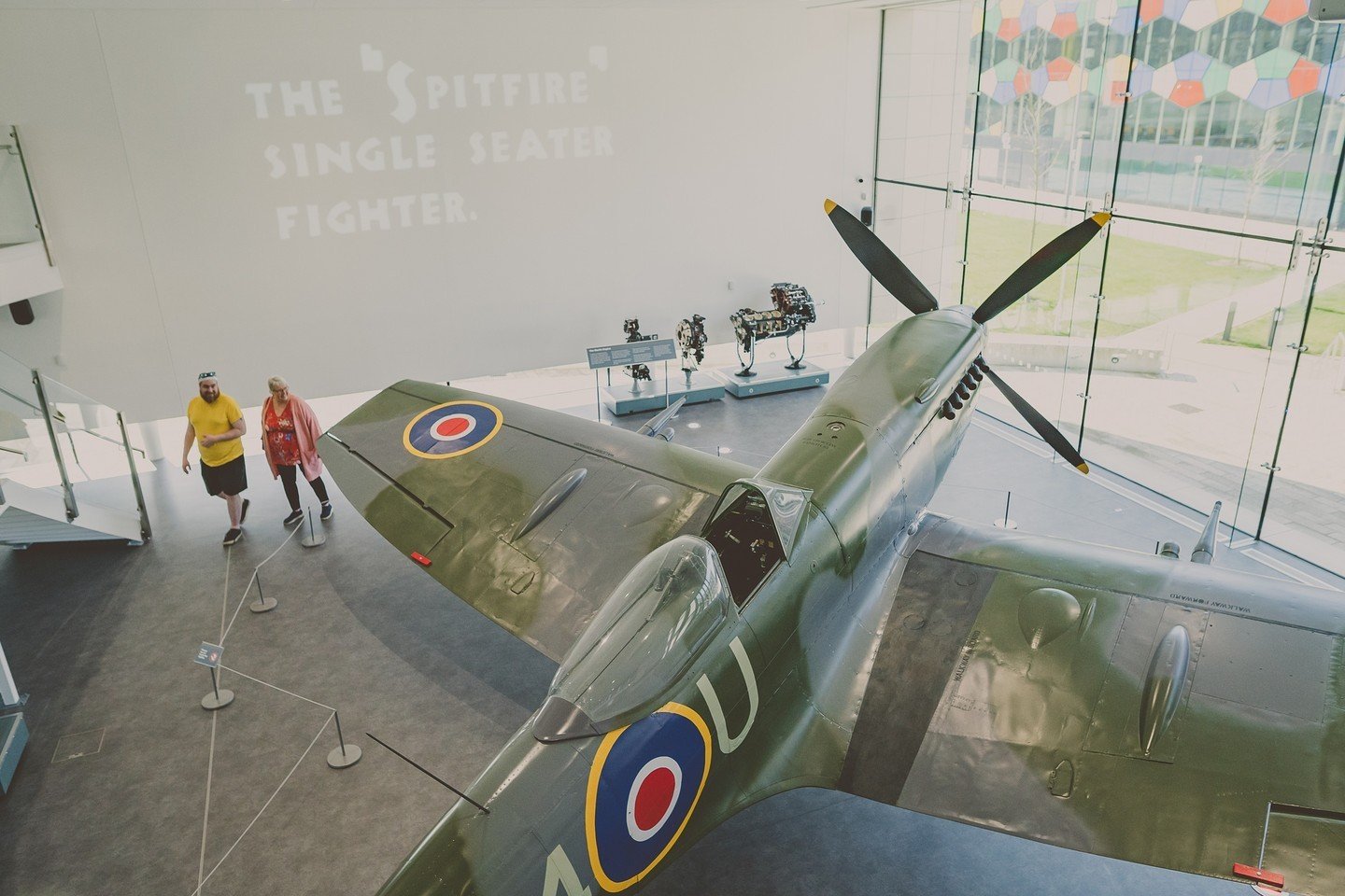 As part of our work with @stokeontrentbid, we photographed the brilliant Spitfire exhibit at @potteriesmuseum.⁠
⁠
#smallbizlife #smallbiztips #smallbizowner #smallbizlove #meetthemaker #indieroller #independentbusiness #shopsmall #supportsmall #indie