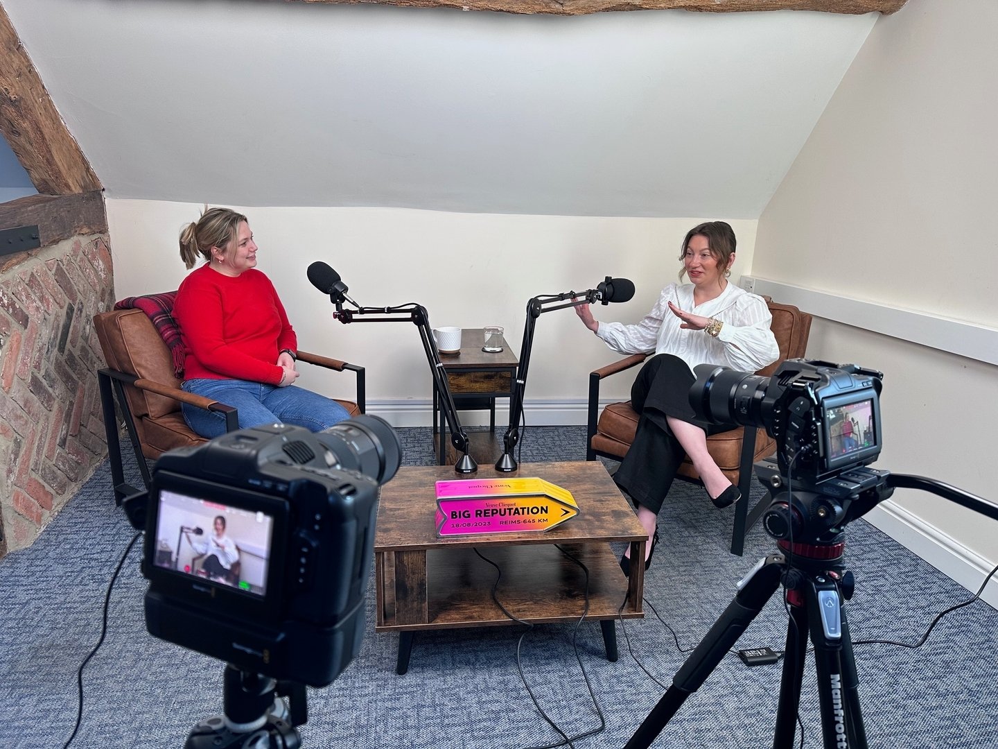 Such a fun Reputation Wrecked podcast record with @bigreputation_chelsea and @molly_gould yesterday. Incredibly hard to remain quiet and professional behind the camera when the jokes are hilarious. Be sure to watch when this one airs. 

For more info