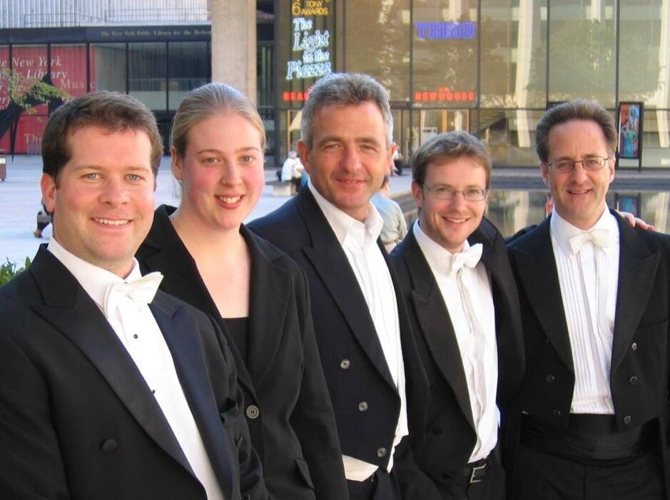Timothy Jones LSO David Pyatt, Angela Barnes, Timothy Jones, John Ryan, Jonathan Lipton LSO Horns 206.JPG