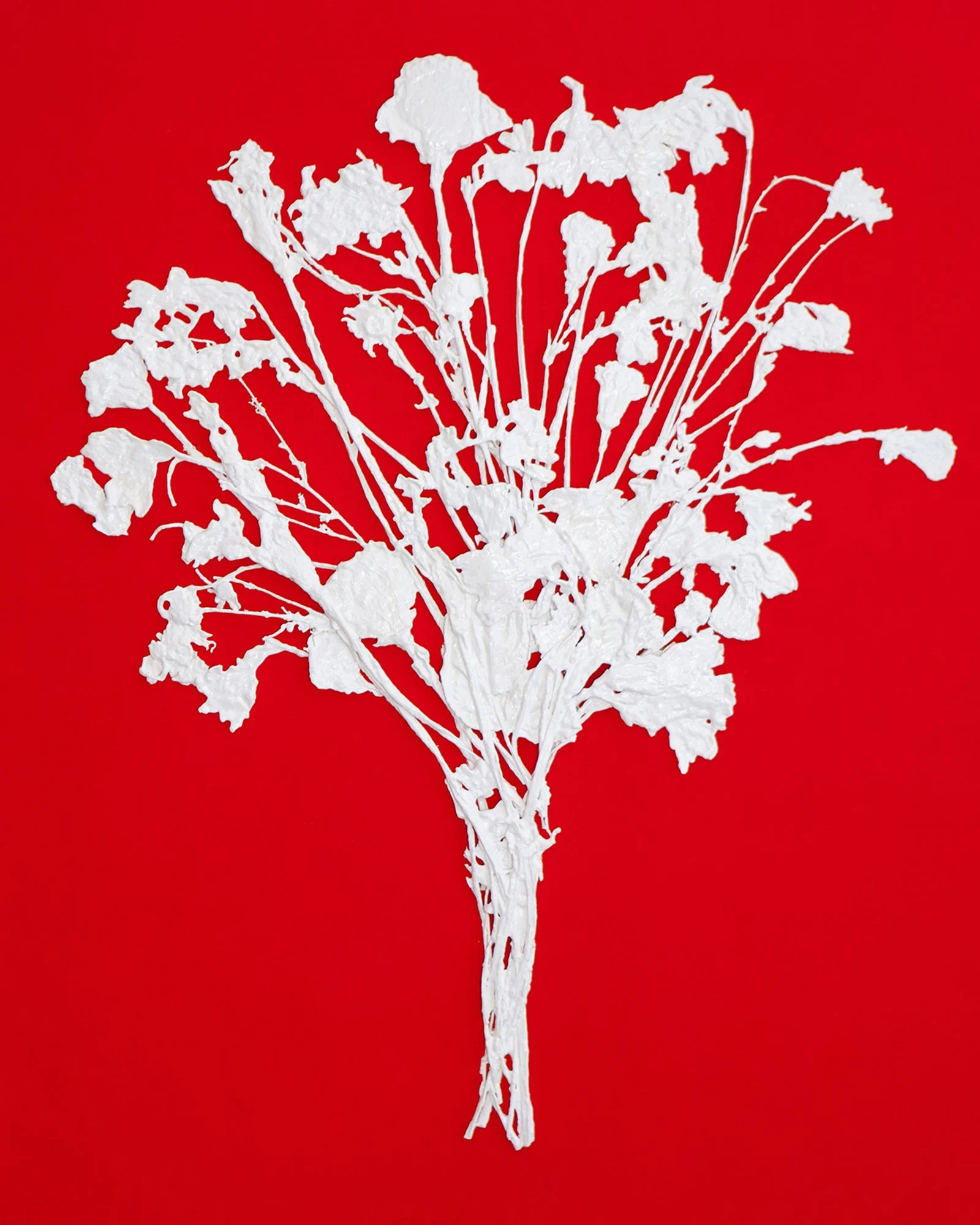 Corsage, 2025
Acrylic painted flowers on dyed paper,
56 x 71 cm | 22 x 28 inches 