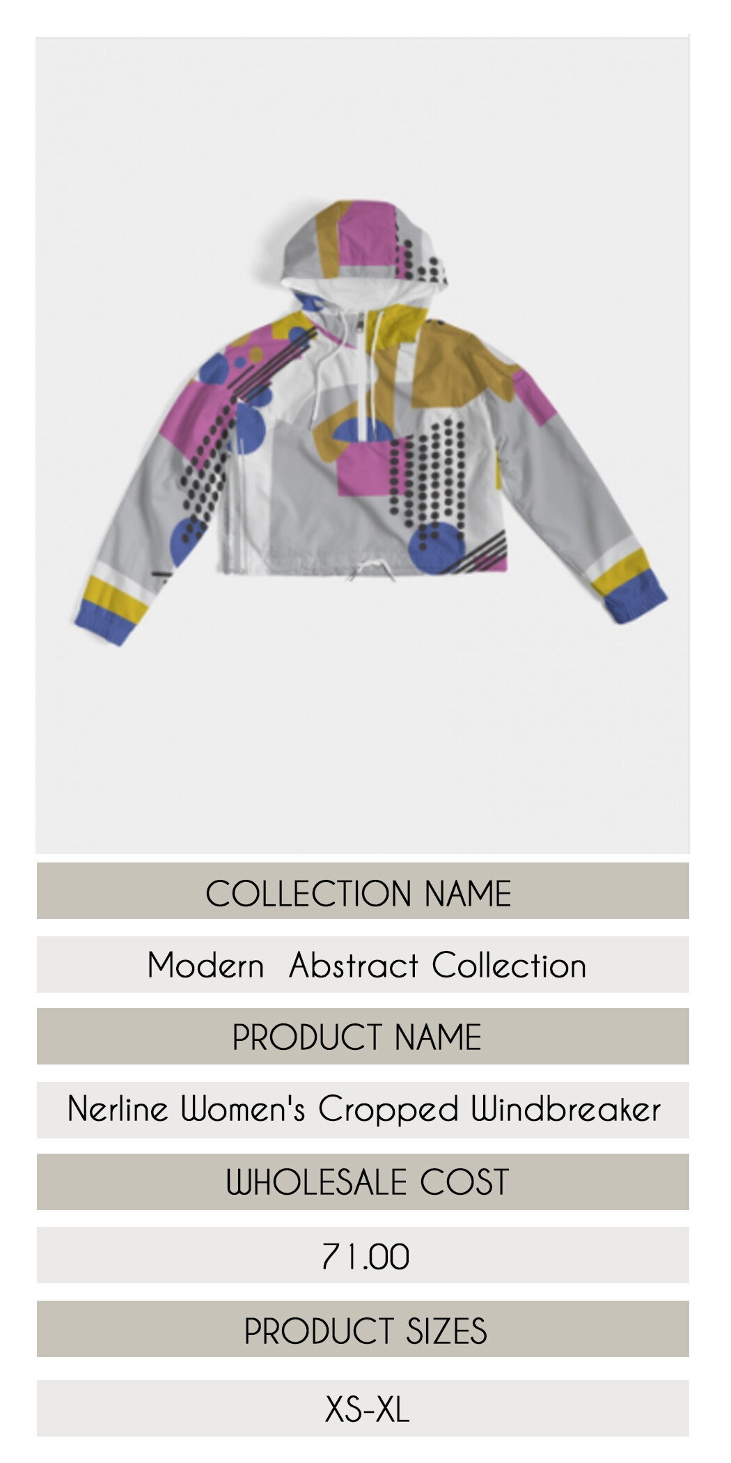 Nerline Women's Cropped Windbreaker.jpg