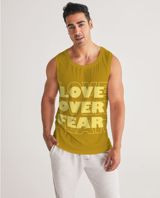 Love over Fear Collection Men's Sports Tank