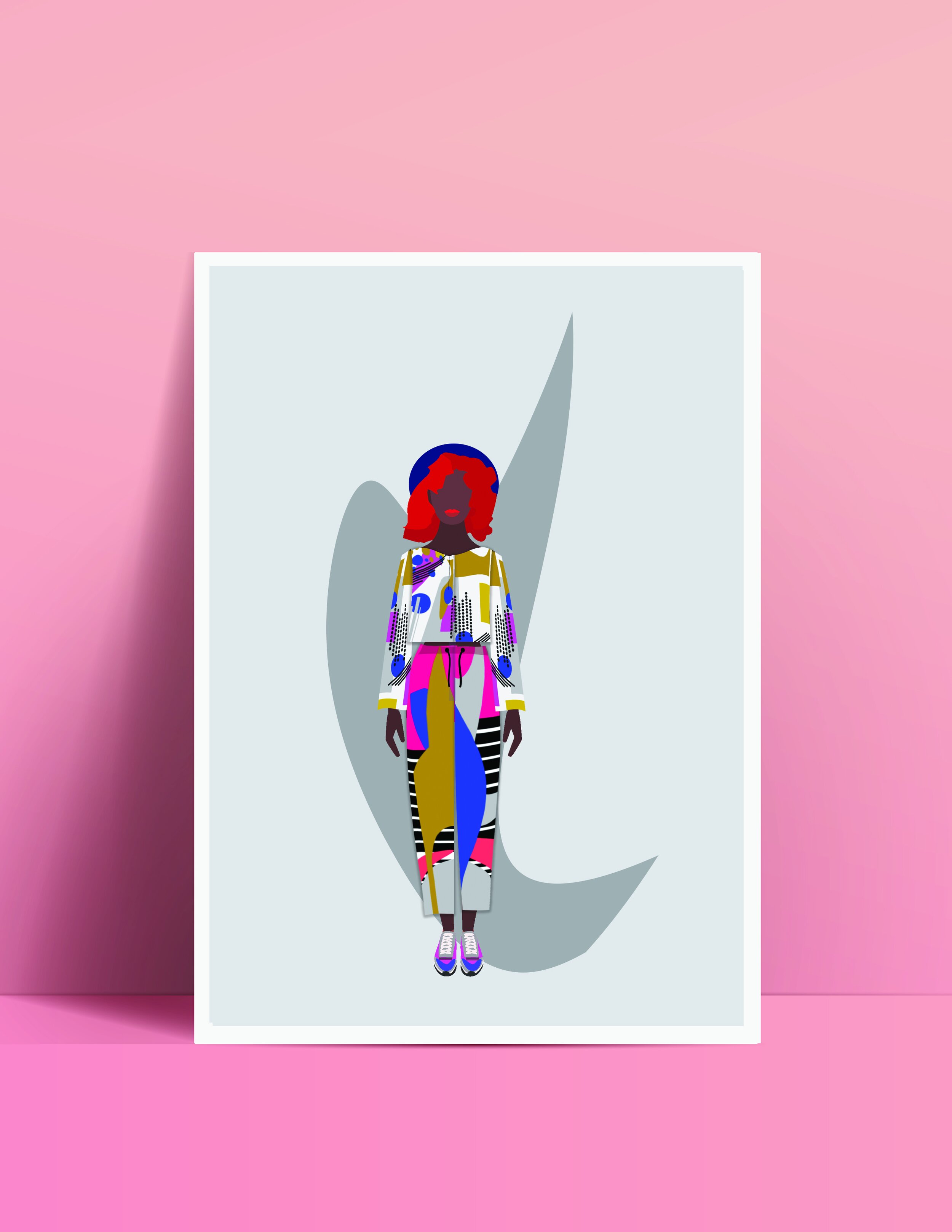 Deco Collection Fashion Print No 2