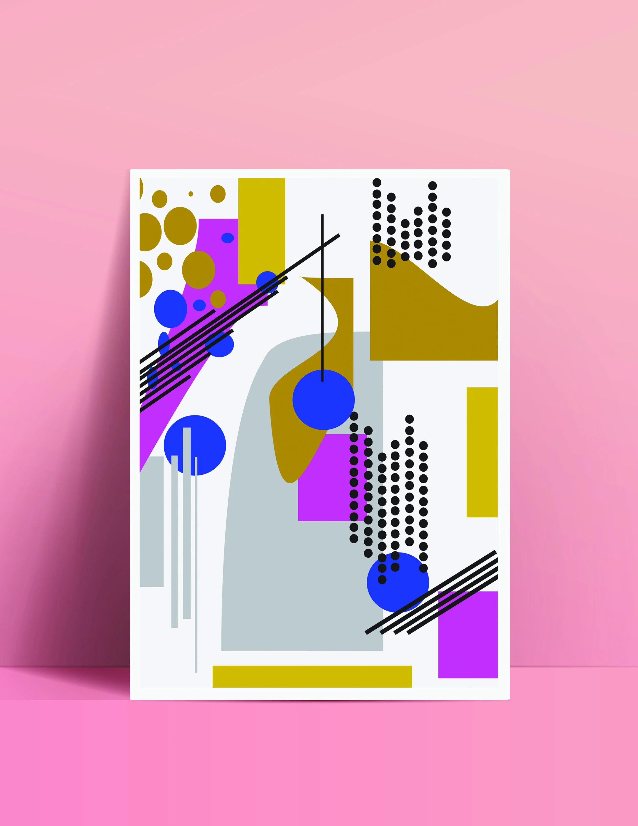 Modern Abstract Collection Art Print No .1