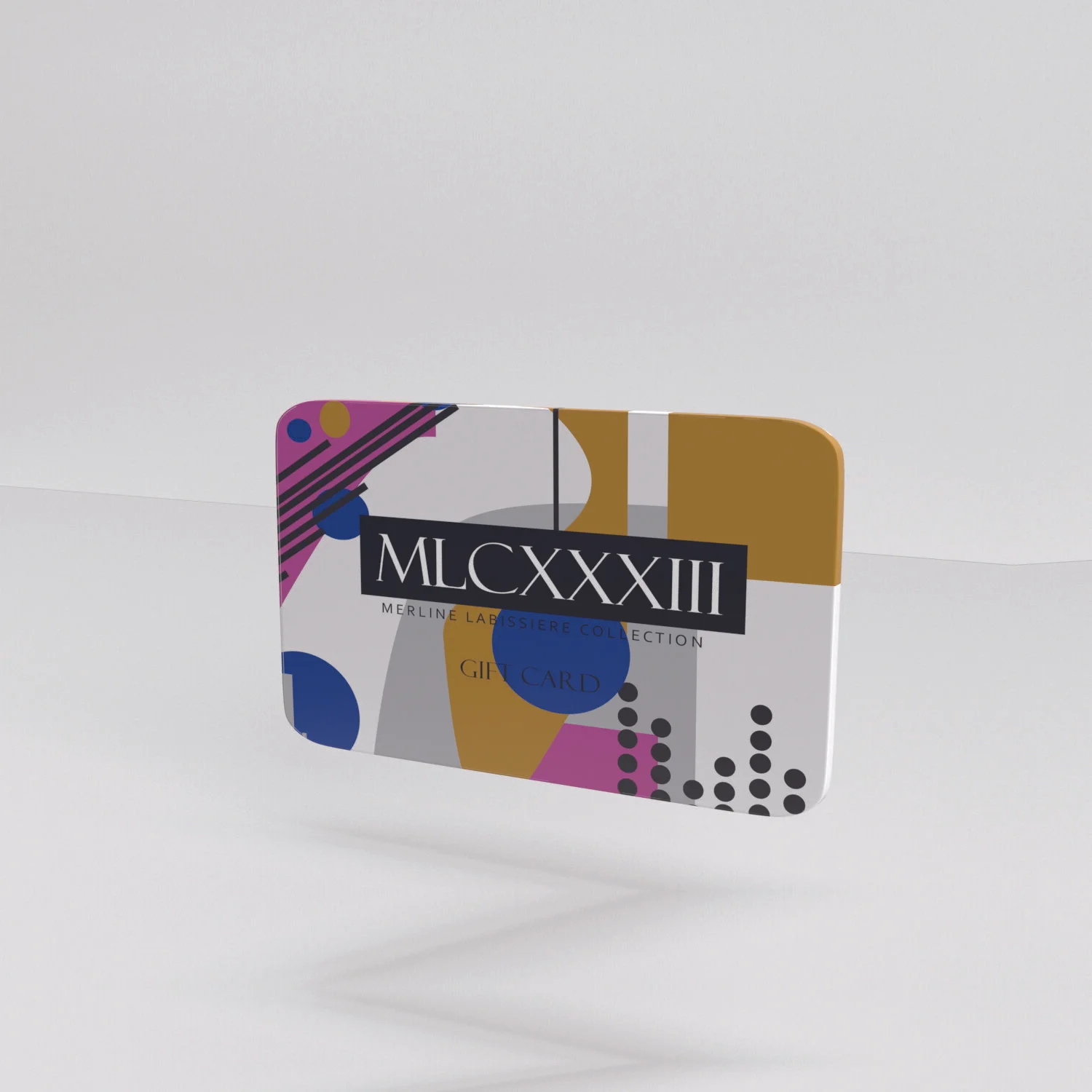 Modern Abstract Art Gift Card