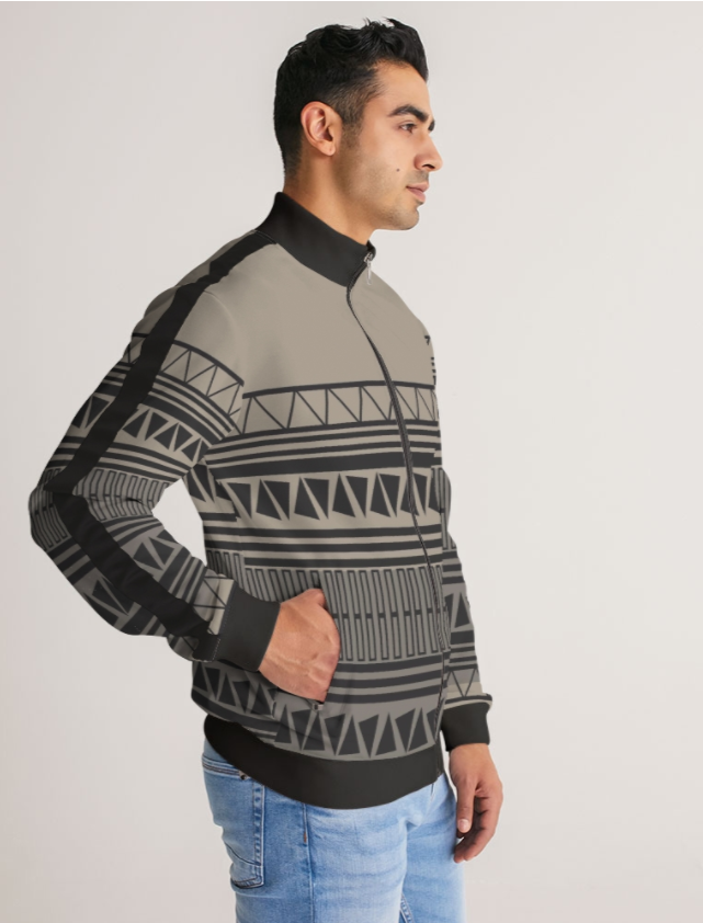 Champs Stripe-Sleeve Track Jacket