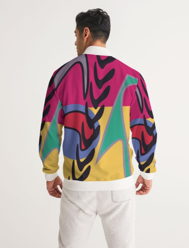 Chase White Trim Track Jacket