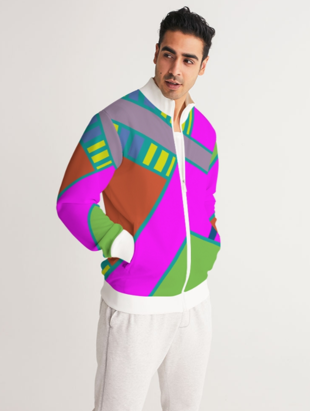 Denver White Trim Track Jacket