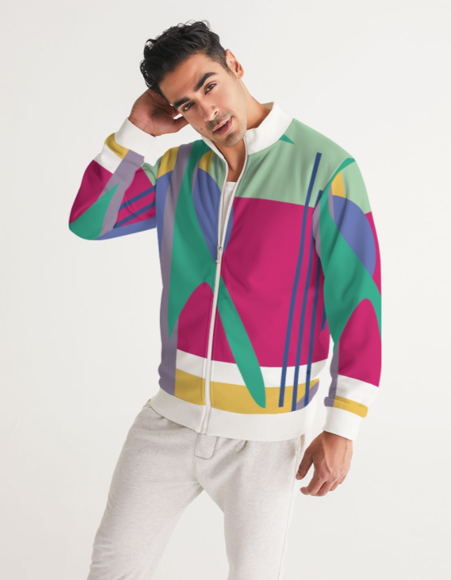 France White Trim Track Jacket