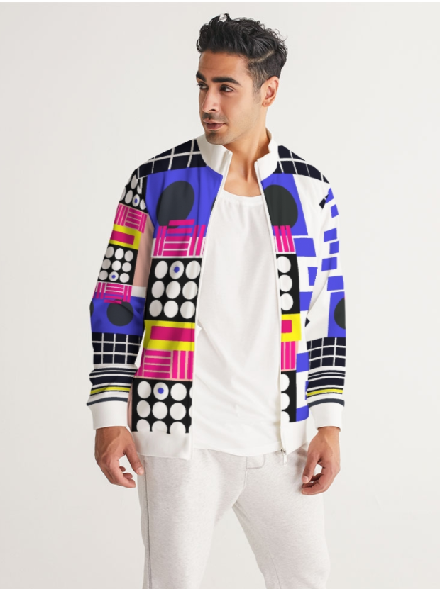Remy White Trim Track Jacket