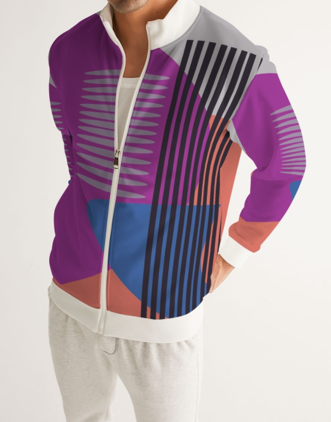 Maxim White Trim Track Jacket