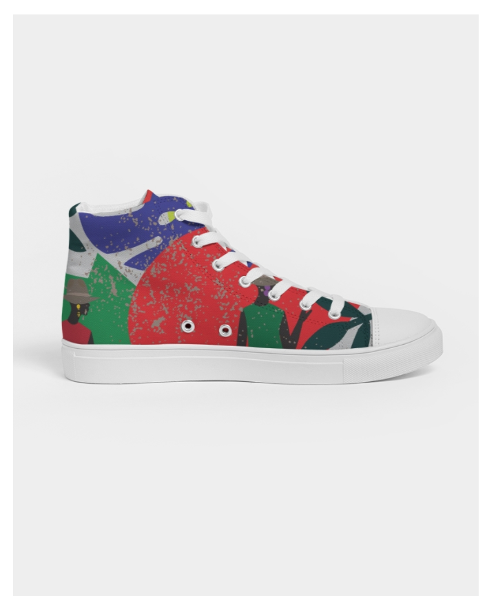 The Koulè Collection | Mevet Men's Hightop Canvas Shoe